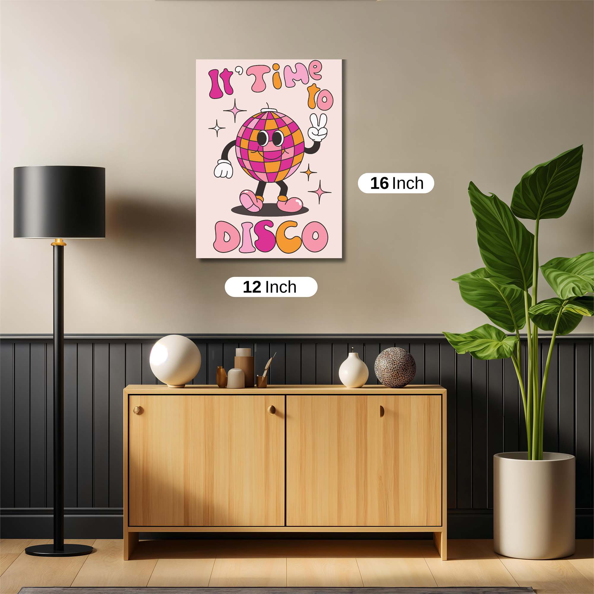 Disco Delight Safe Wall Magnetic / M