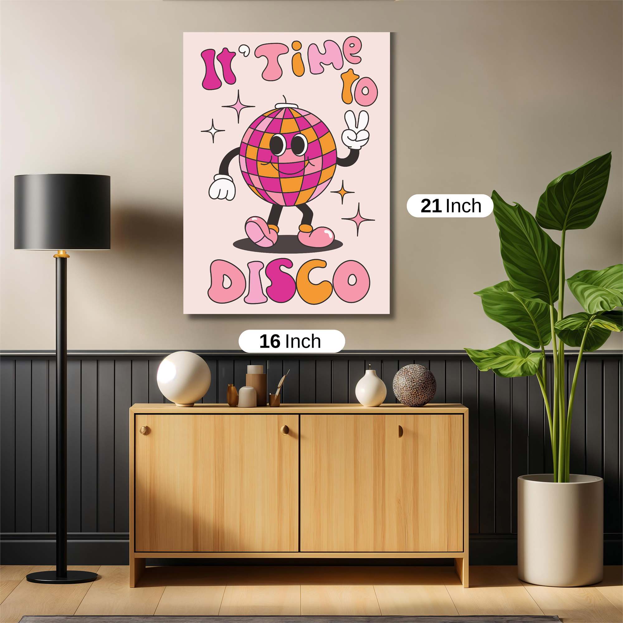 Disco Delight Safe Wall Magnetic / M