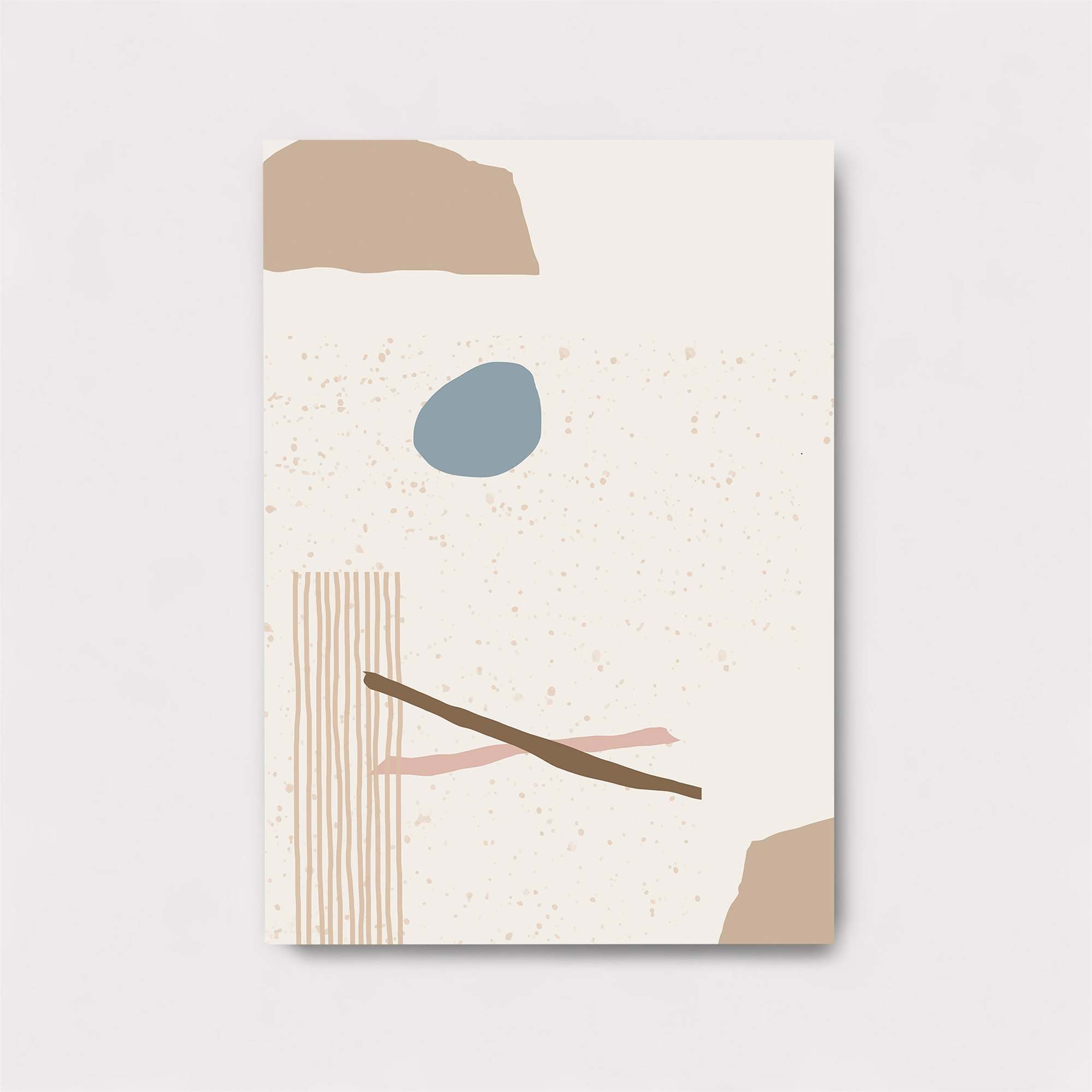 Abstract Calm Safe Wall Magnetic / M