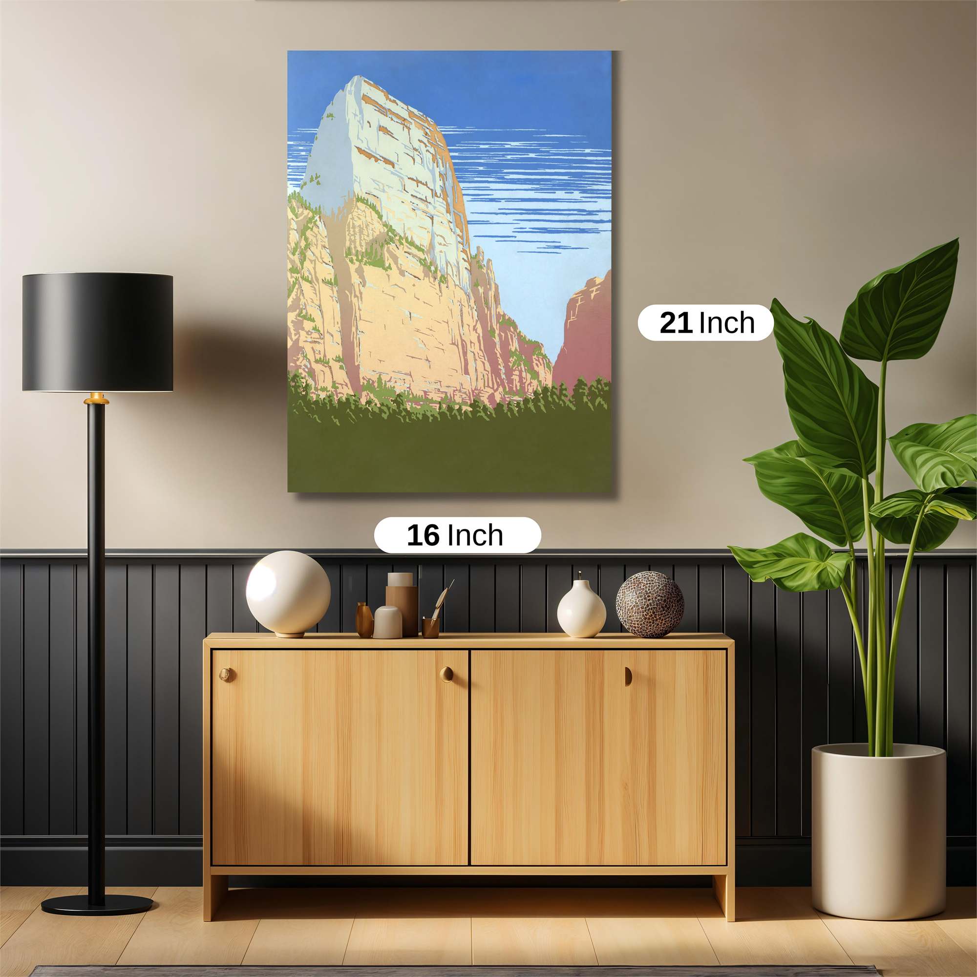Zion Serenity Safe Wall Magnetic / M