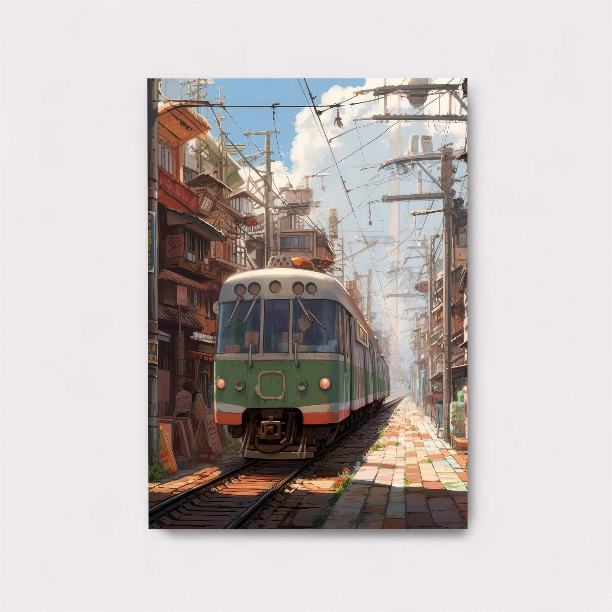 Train Tranquil Safe Wall Magnetic / M