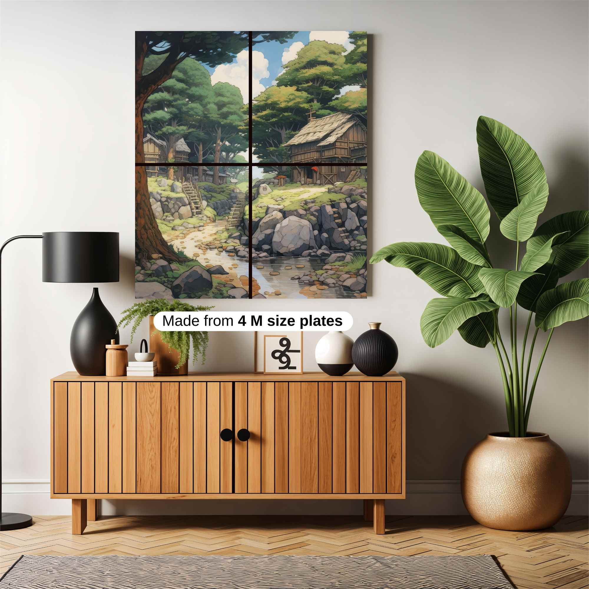 Forest Serenity Safe Wall Magnetic / M