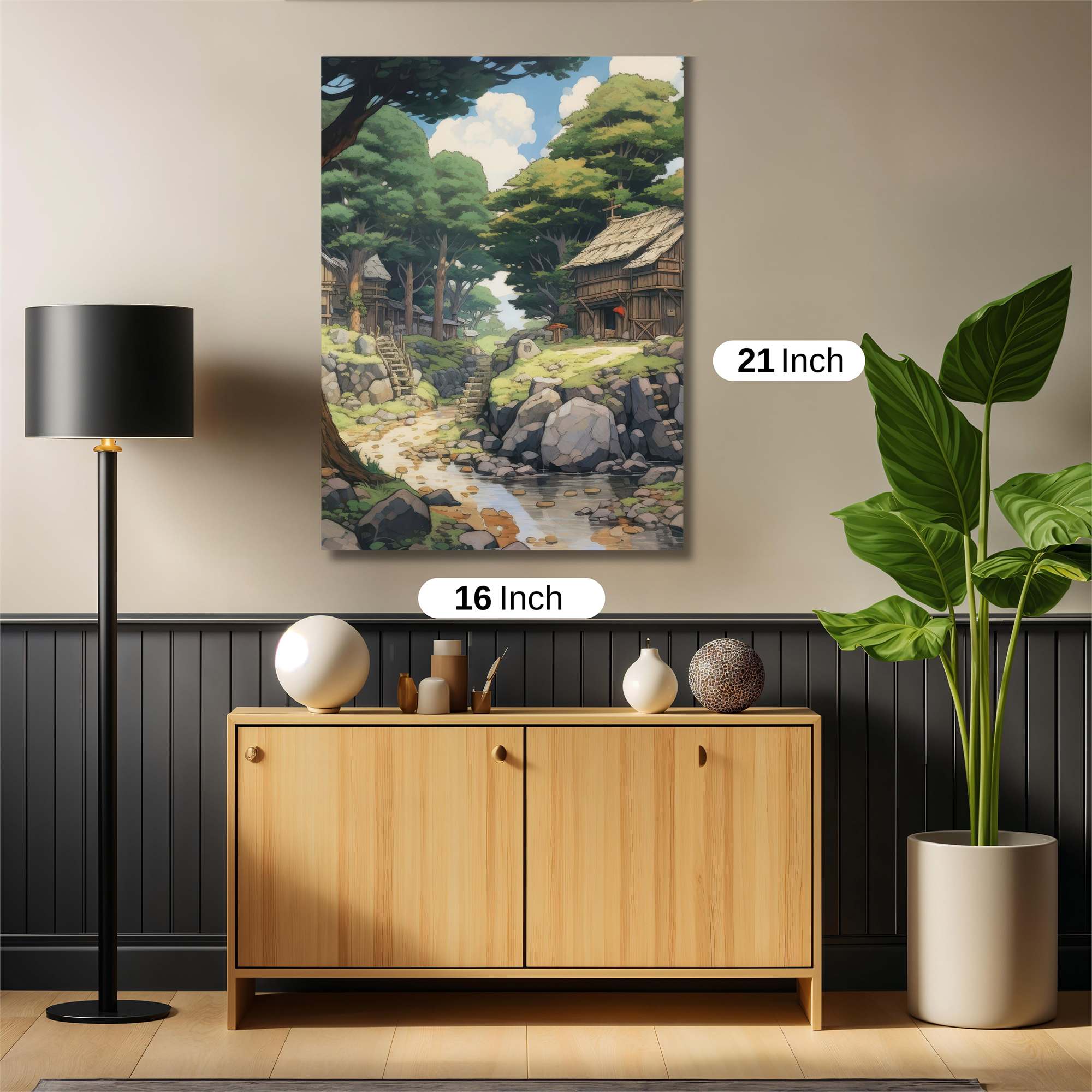 Forest Serenity Safe Wall Magnetic / M