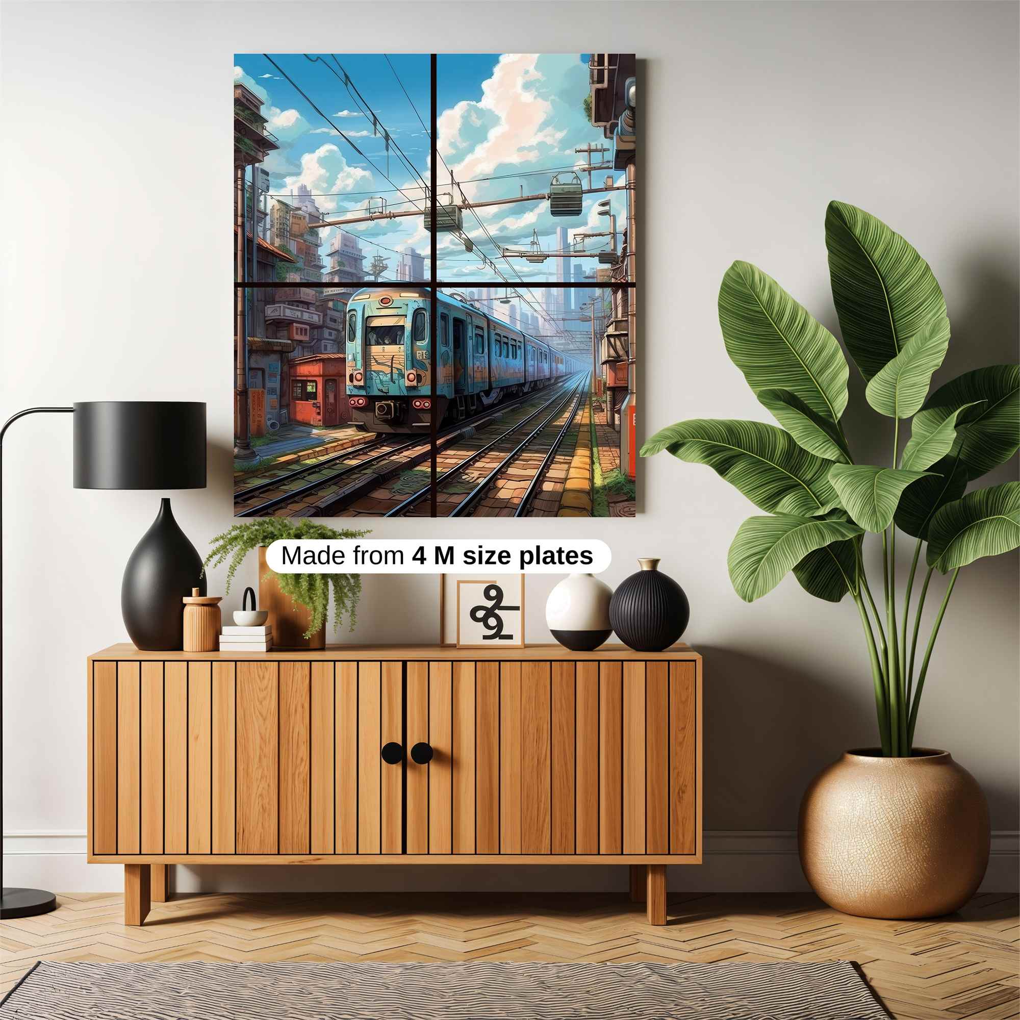 Train Serenity Safe Wall Magnetic / M