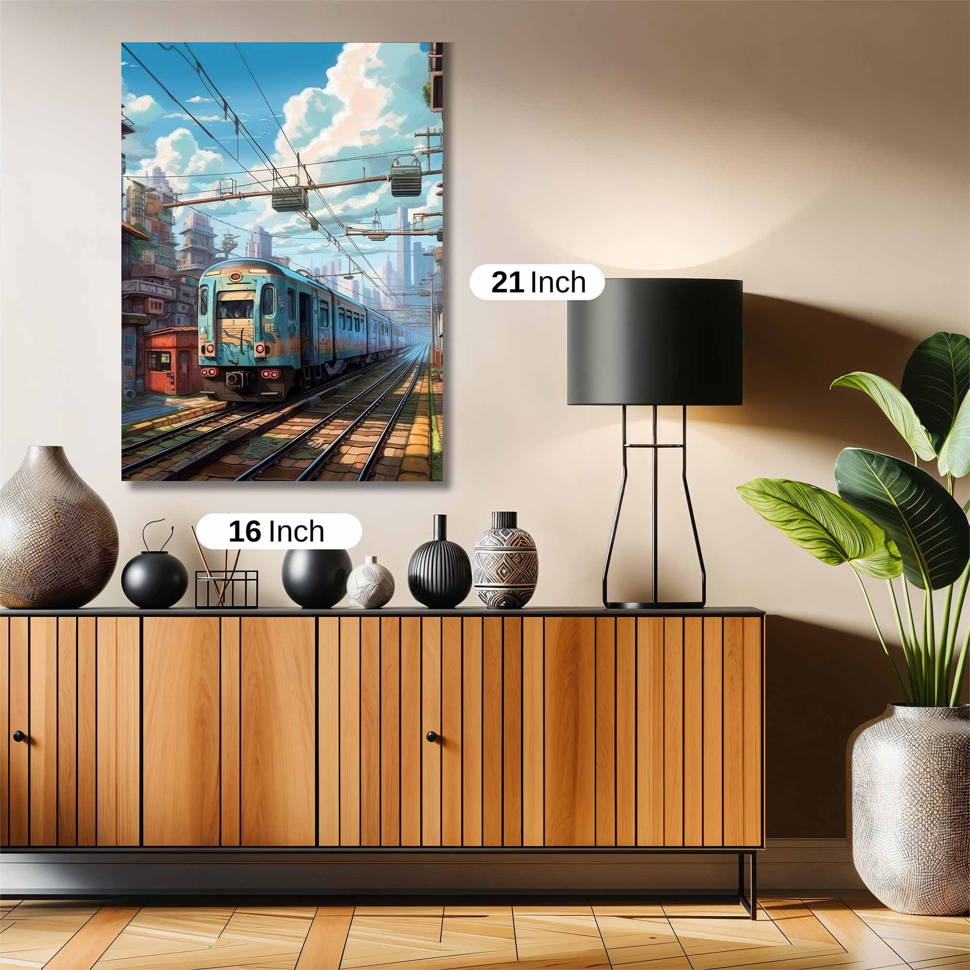 Train Serenity Safe Wall Magnetic / M