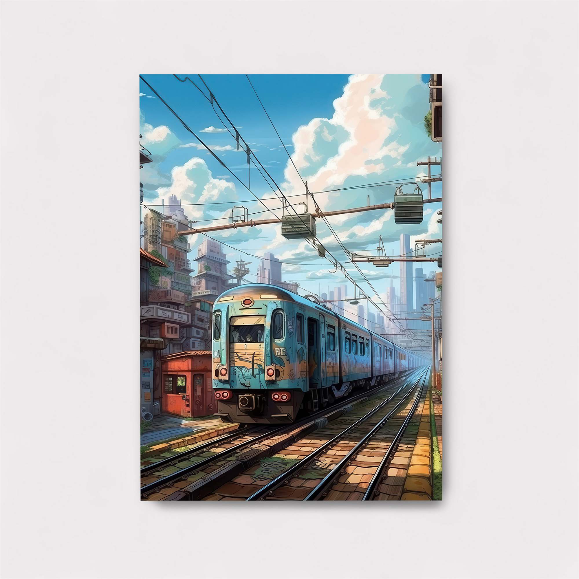 Train Serenity Safe Wall Magnetic / M