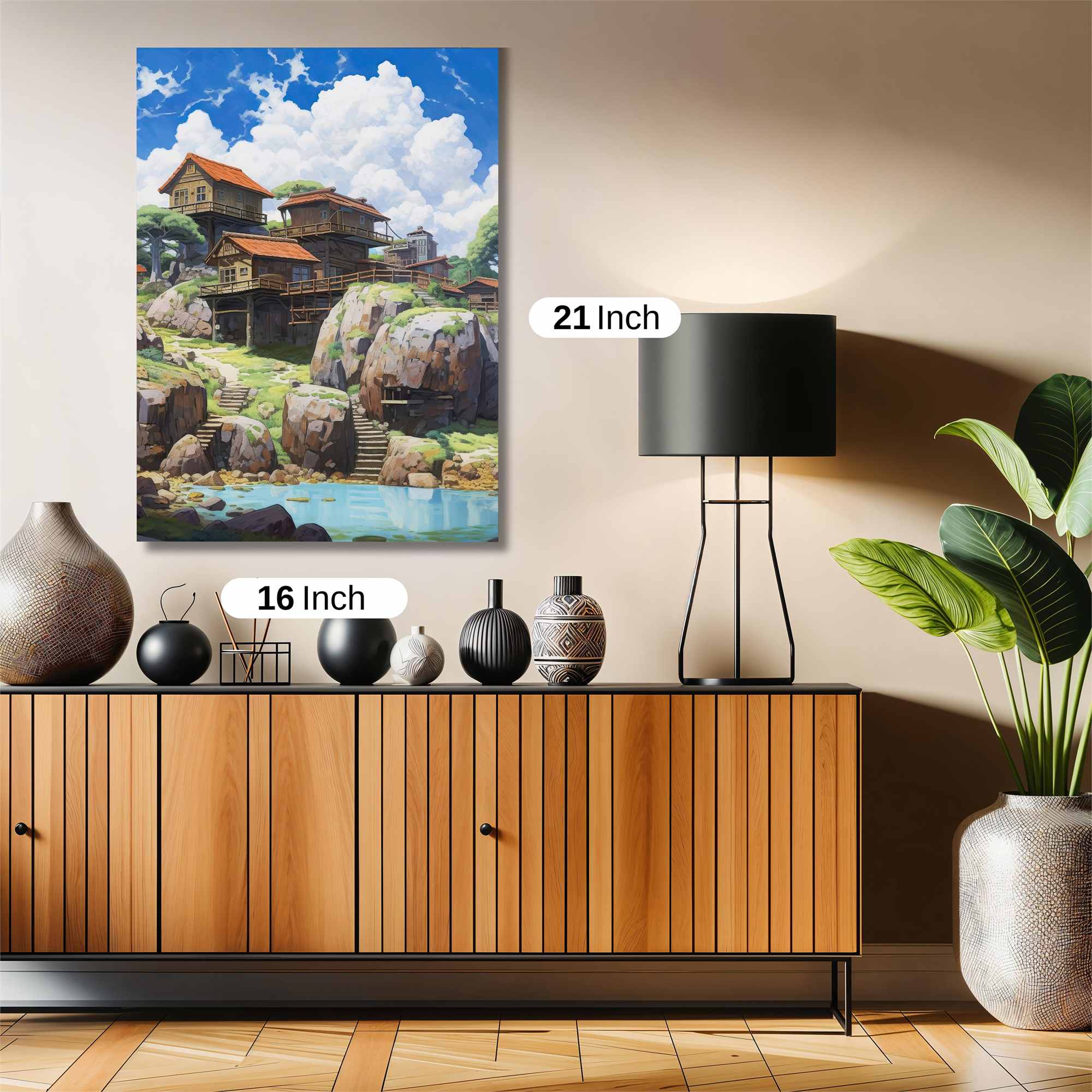 Skyward Serenity Safe Wall Magnetic / M