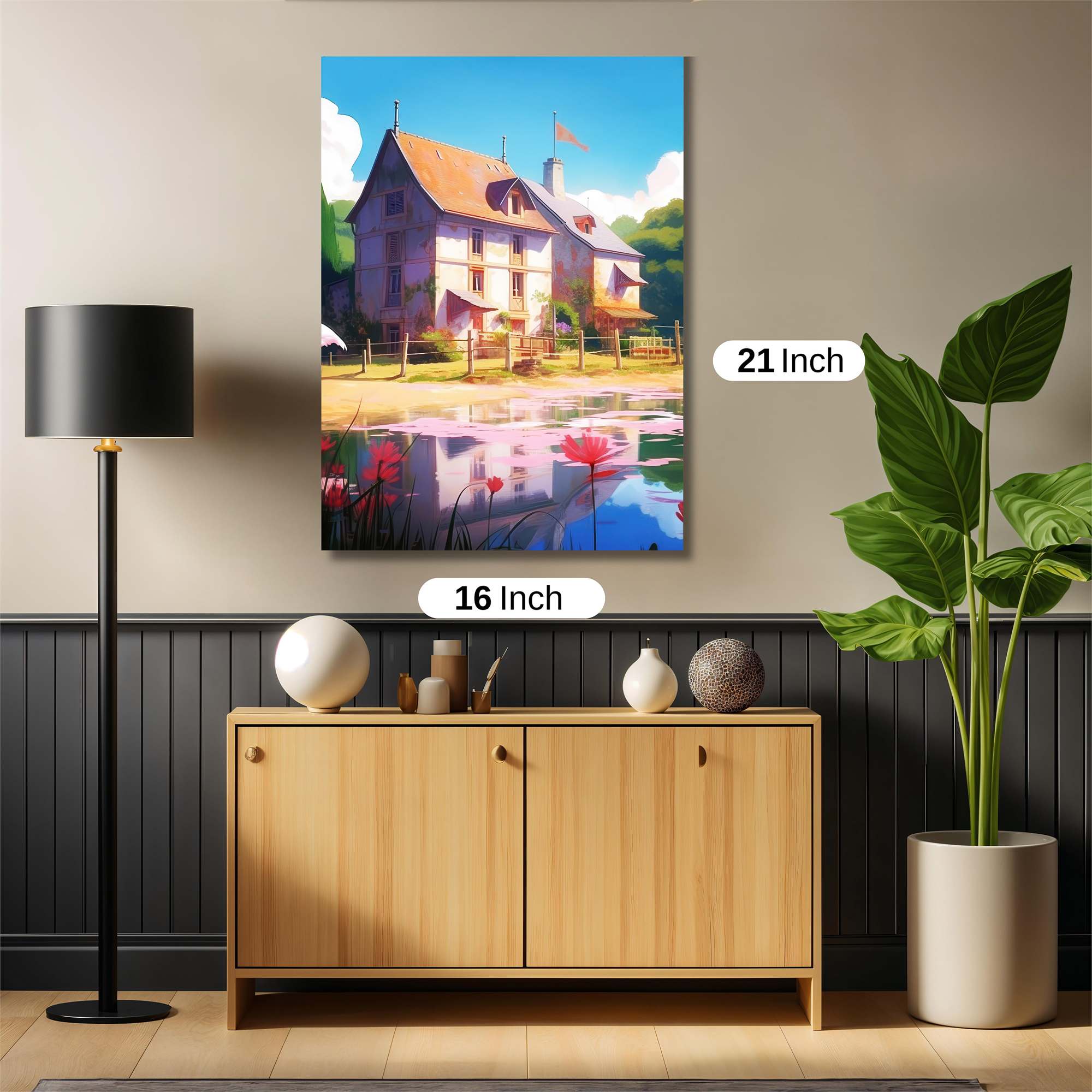 Flamingo Serenity Safe Wall Magnetic / M