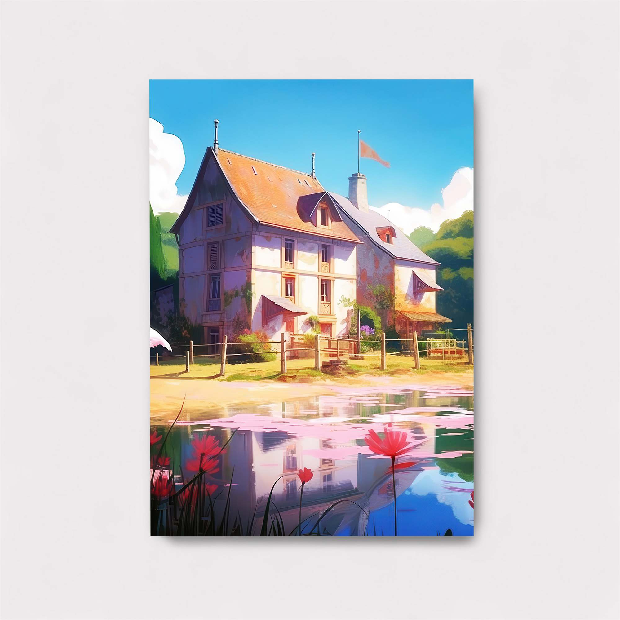 Flamingo Serenity Safe Wall Magnetic / M