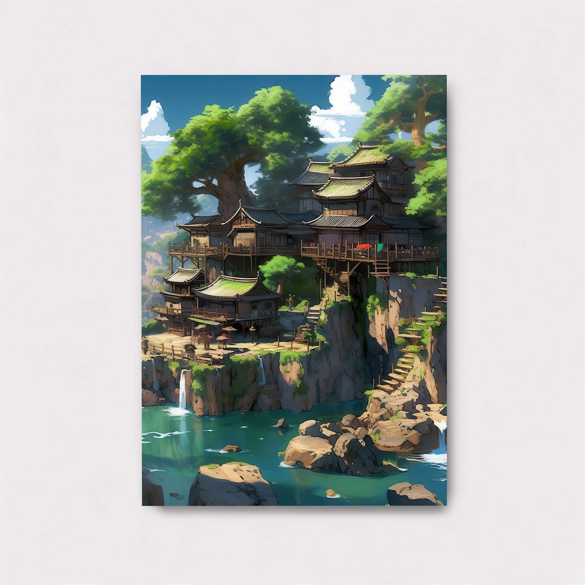 Treehouse Tranquil Safe Wall Magnetic / M