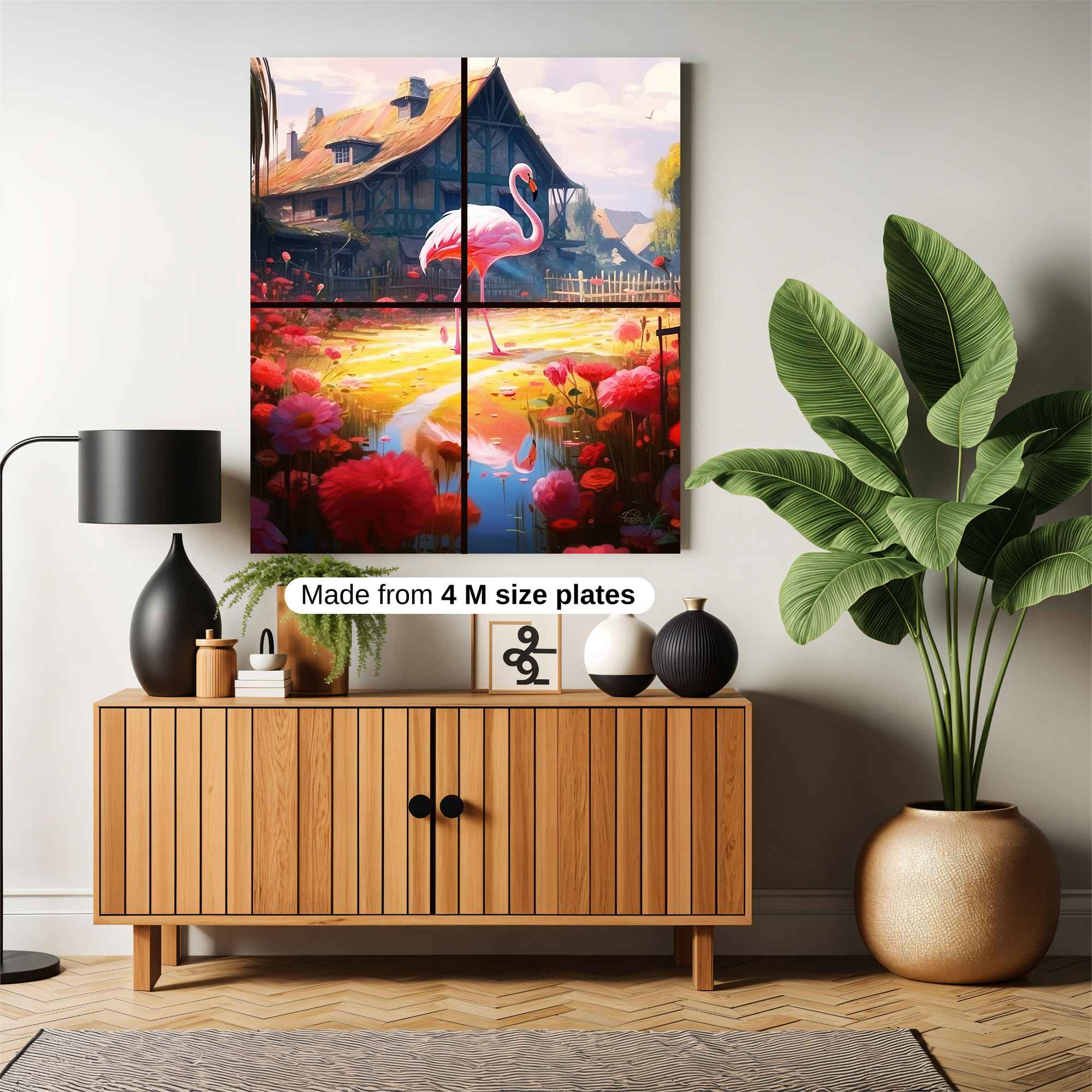 Flamingo Dream Safe Wall Magnetic / M