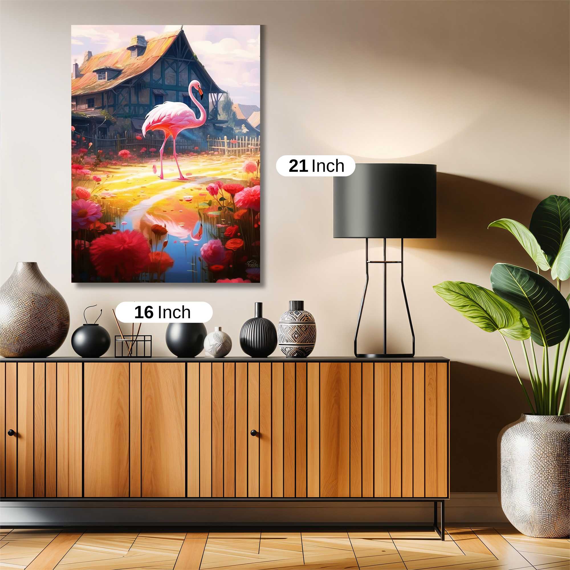 Flamingo Dream Safe Wall Magnetic / M