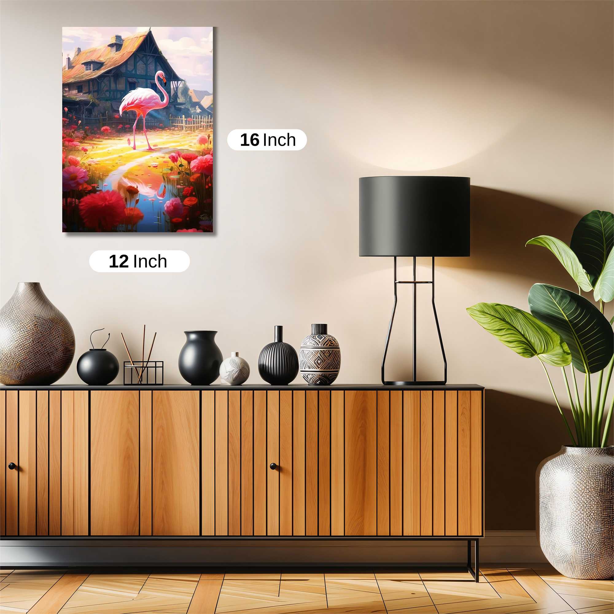 Flamingo Dream Safe Wall Magnetic / M