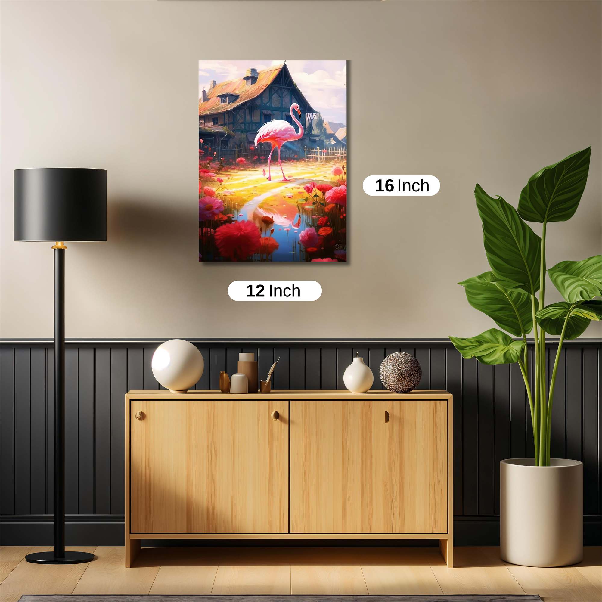 Flamingo Dream Safe Wall Magnetic / M