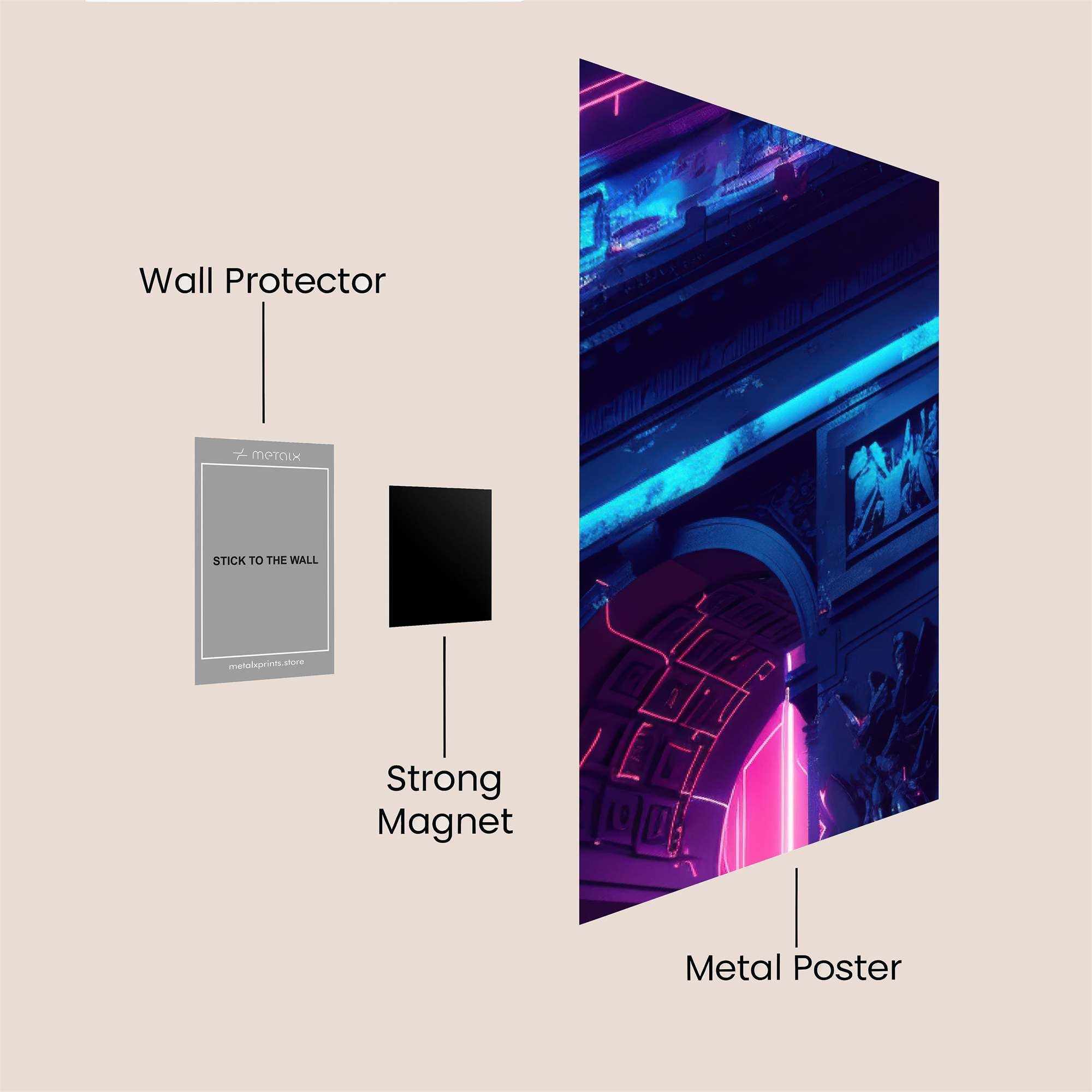 Arcade Dream Safe Wall Magnetic / M