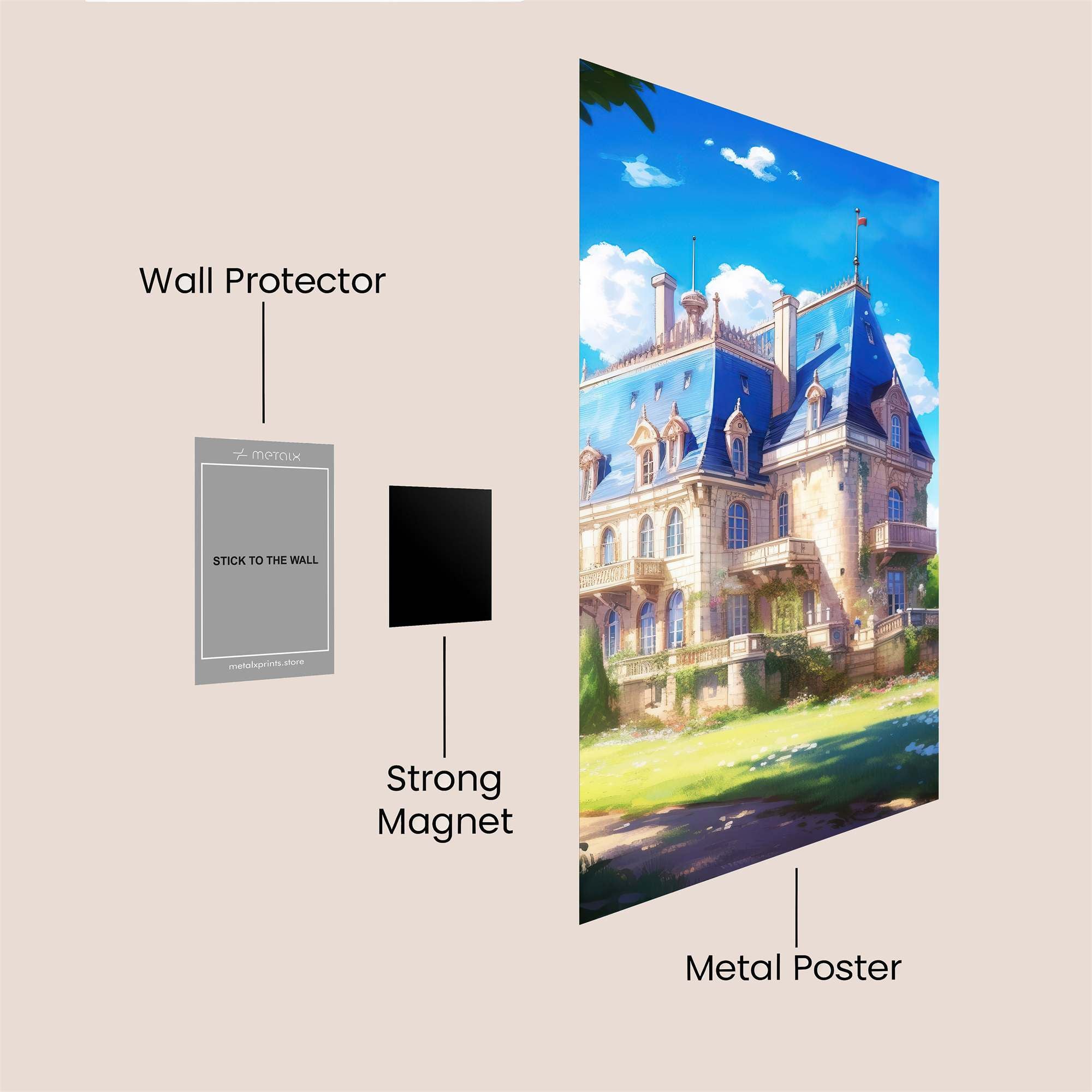 Chateau Dream Safe Wall Magnetic / M