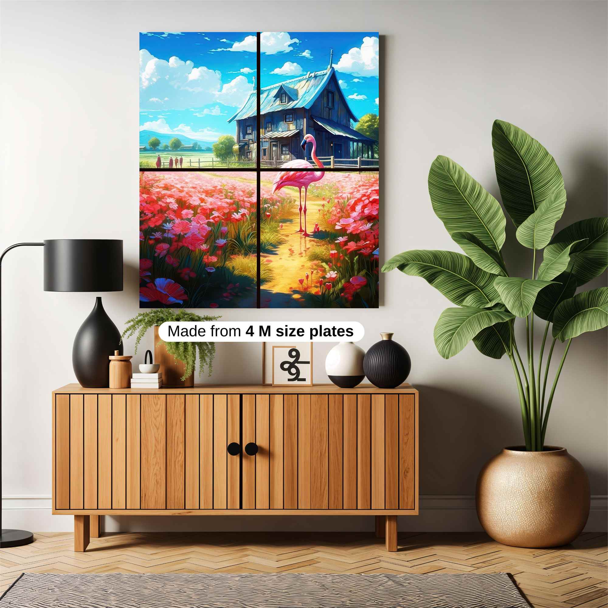 Flamingo Serenity Safe Wall Magnetic / M