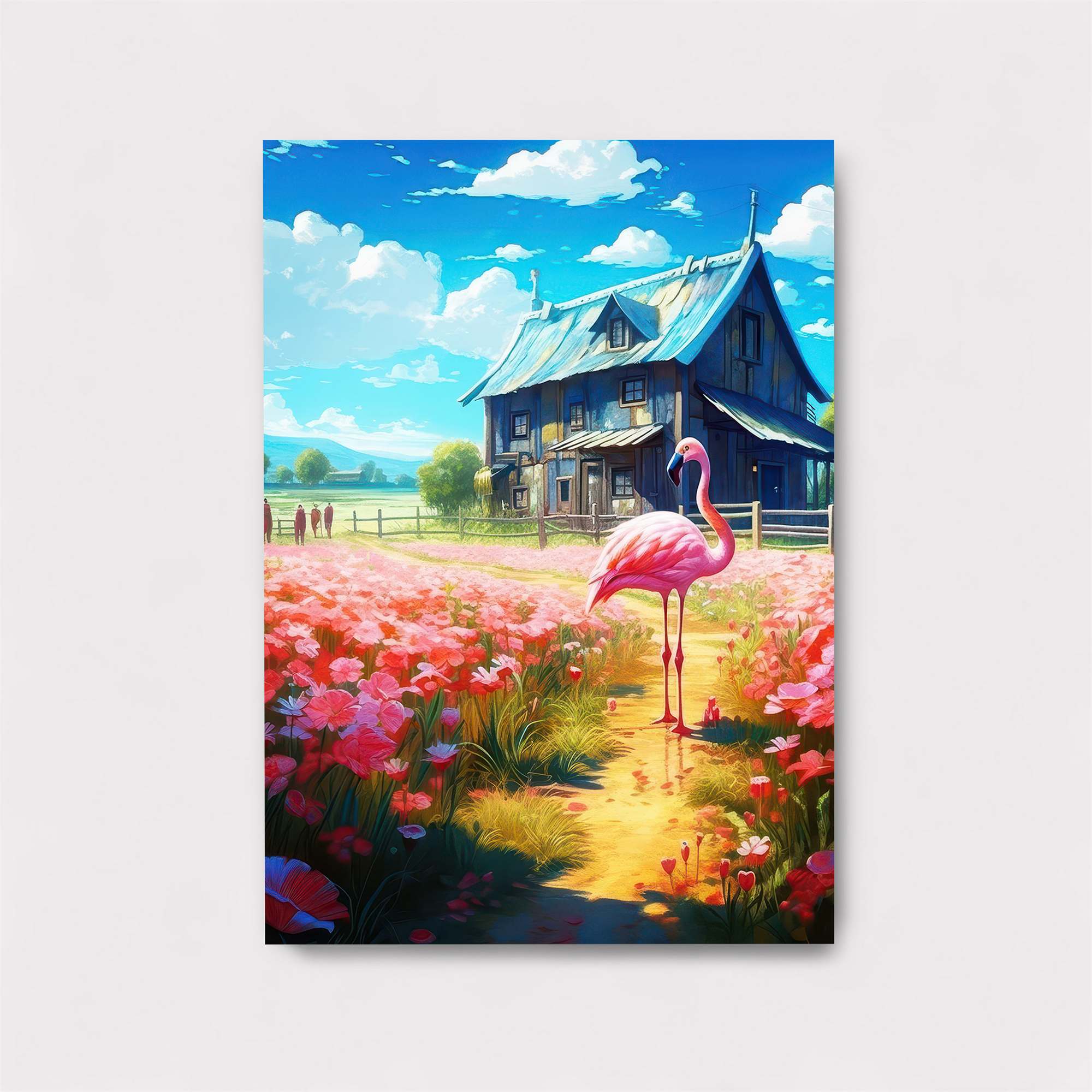 Flamingo Serenity Safe Wall Magnetic / M