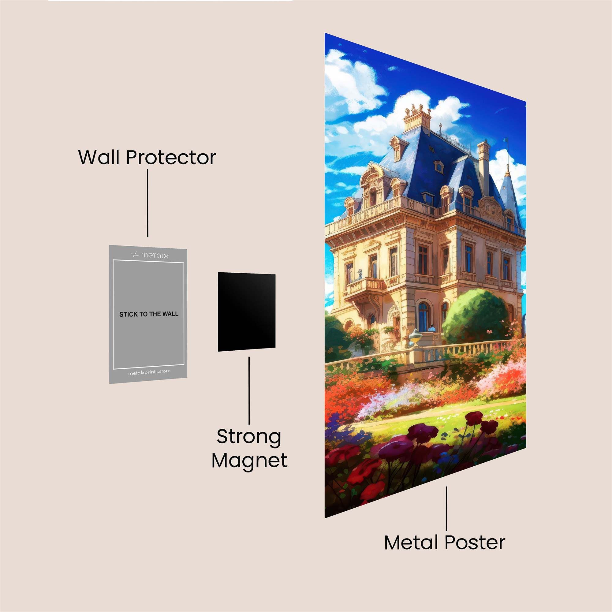 Chateau Dream Safe Wall Magnetic / M