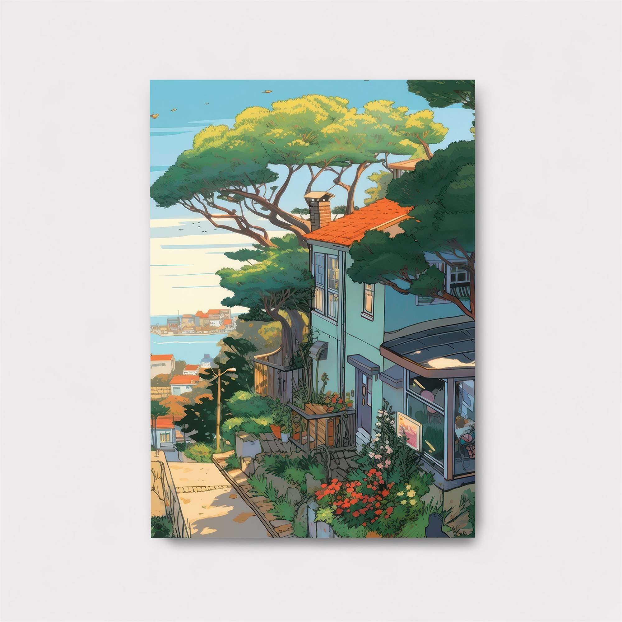 Seaside Serenity Safe Wall Magnetic / M