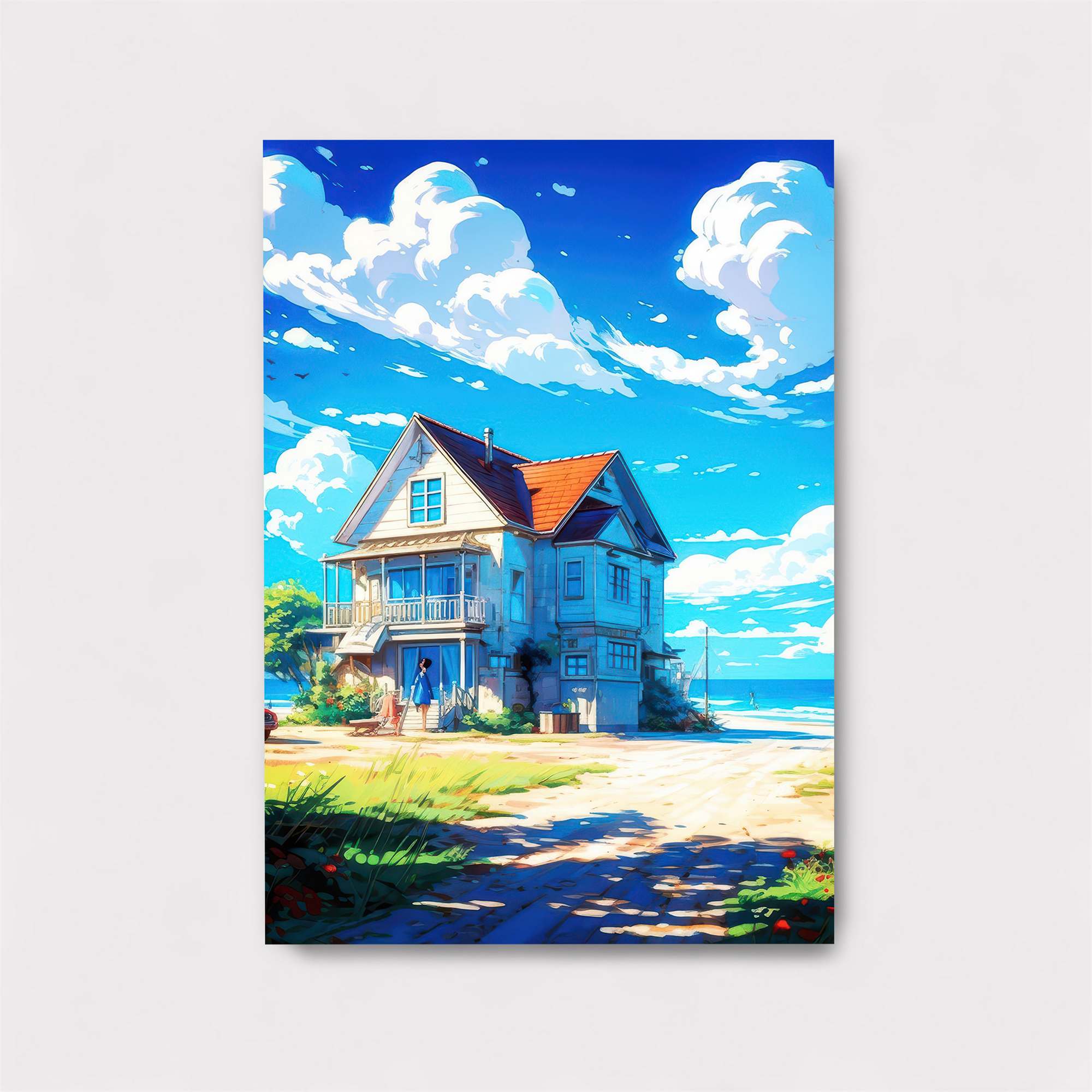 Seaside Serenity Safe Wall Magnetic / M