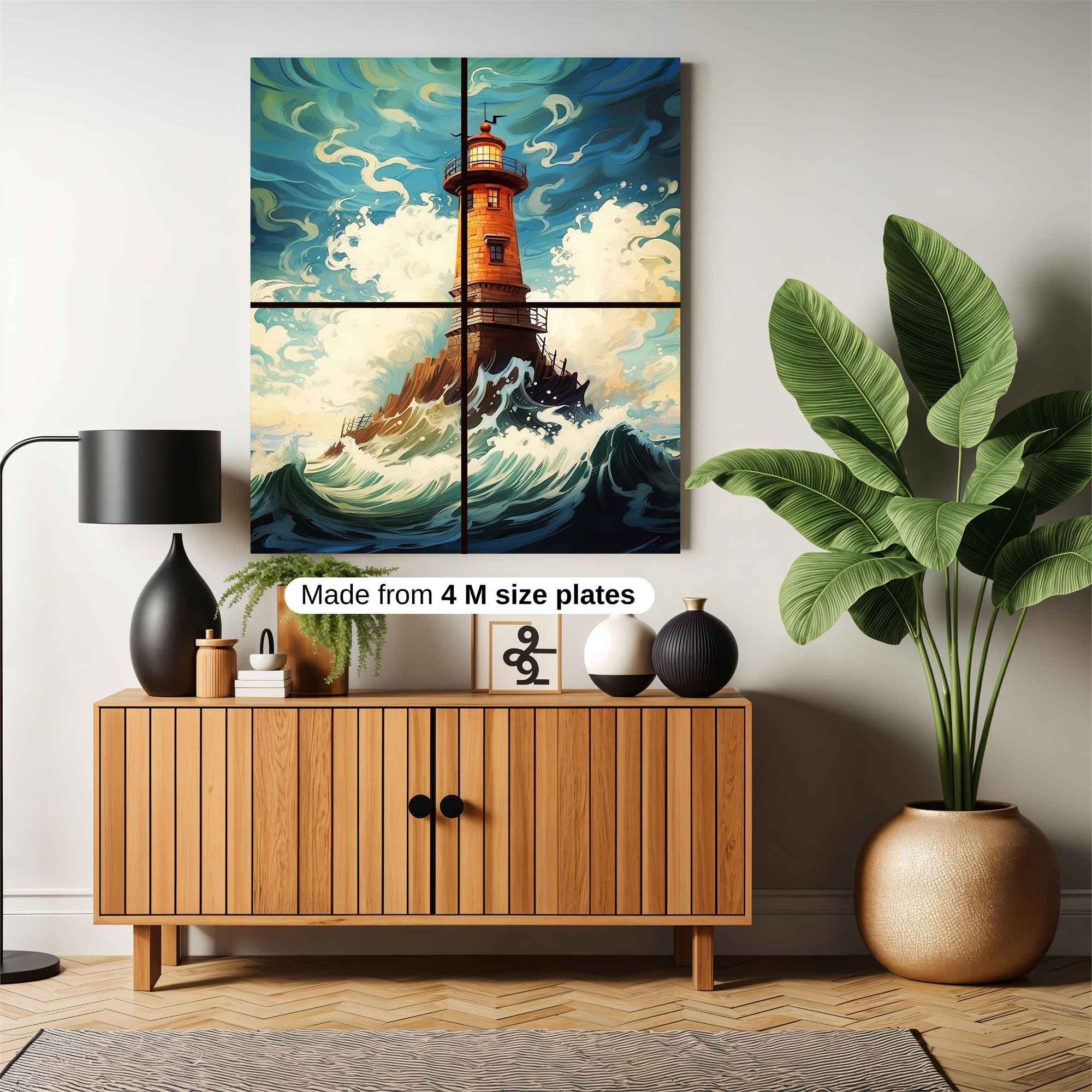 Lighthouse Whirlwind Safe Wall Magnetic / M