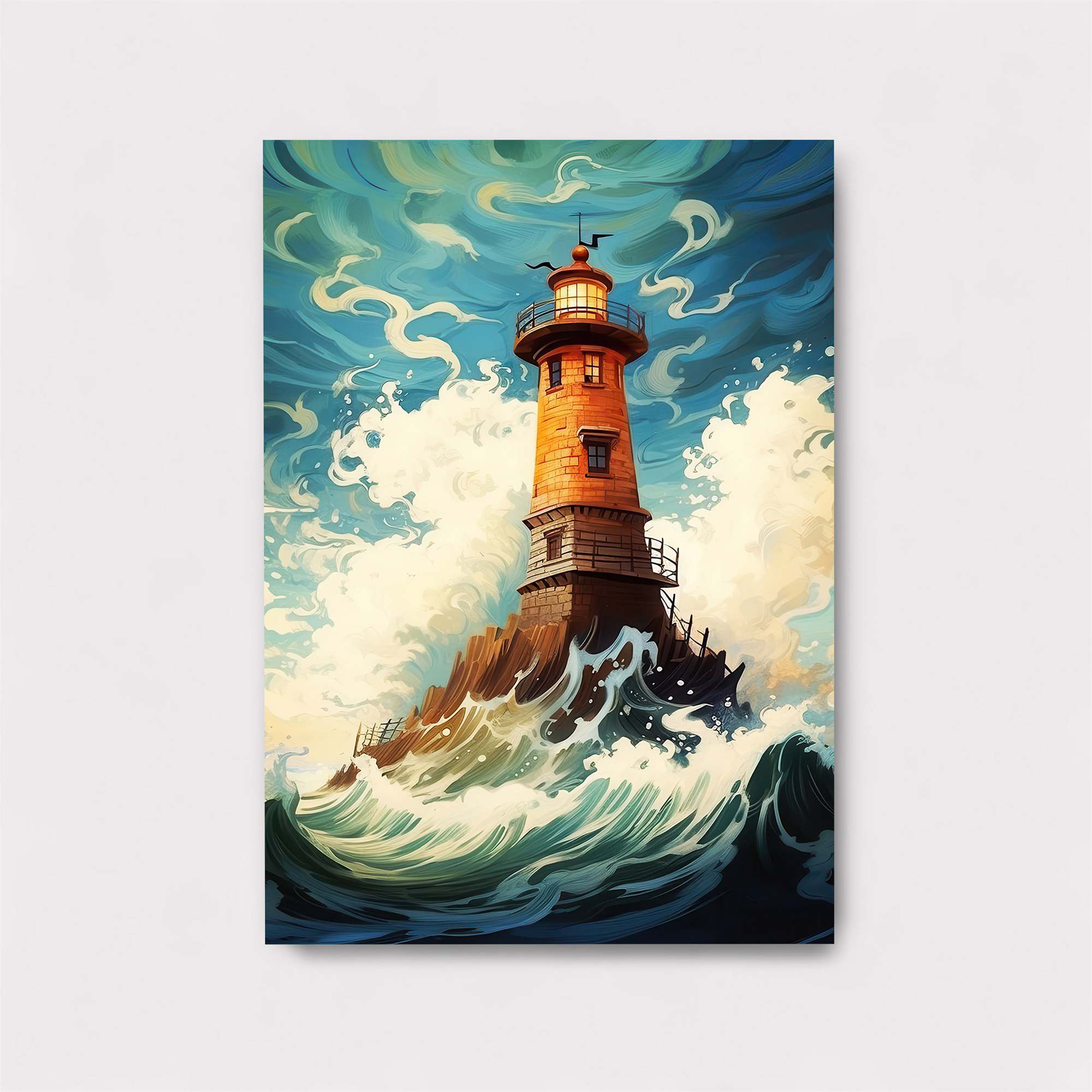 Lighthouse Whirlwind Safe Wall Magnetic / M