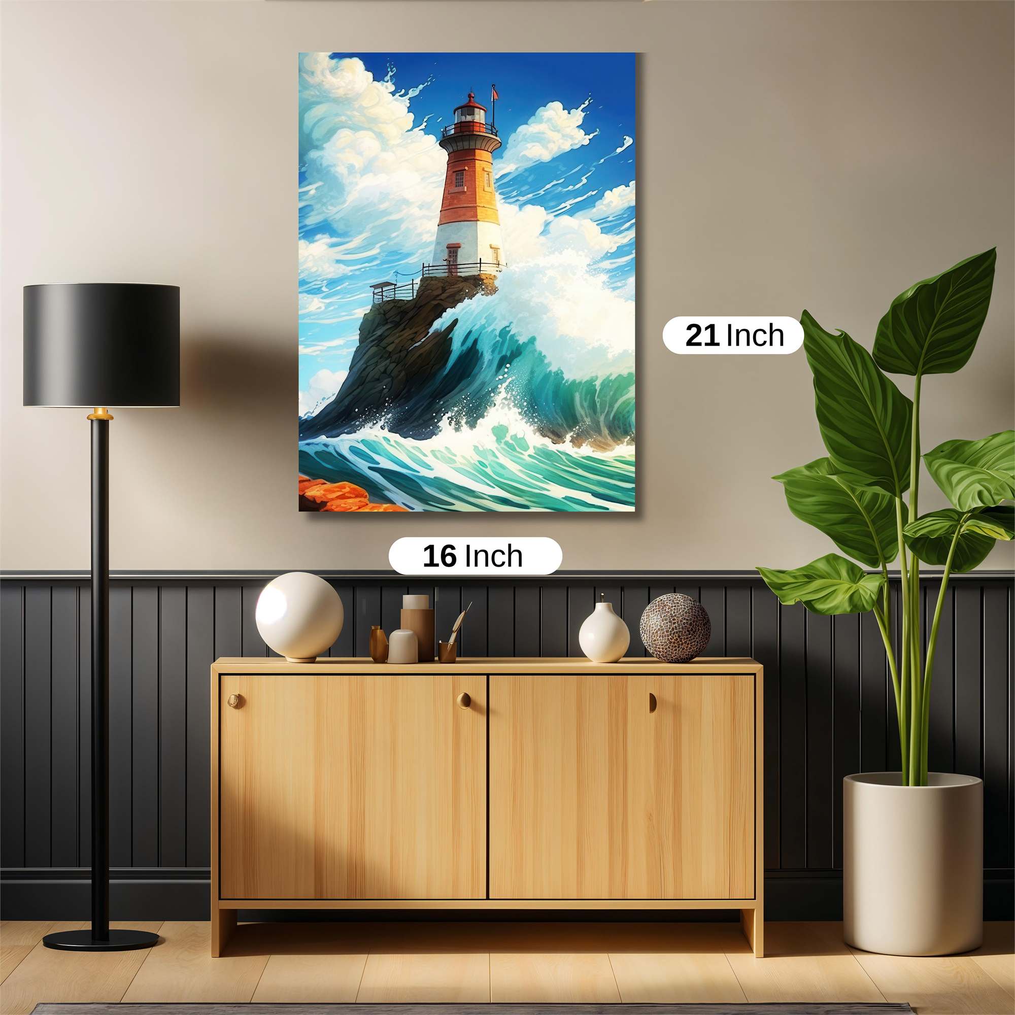 Lighthouse Triumph Safe Wall Magnetic / M