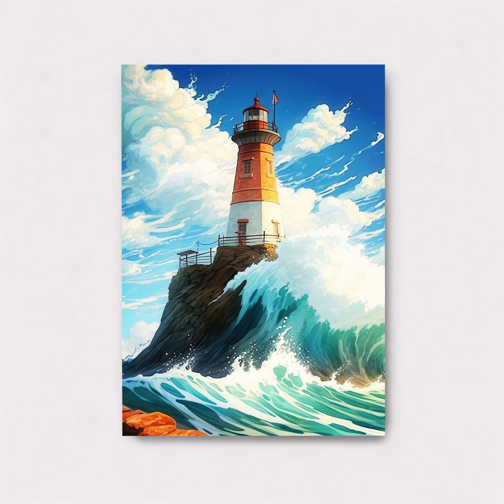 Lighthouse Triumph Safe Wall Magnetic / M