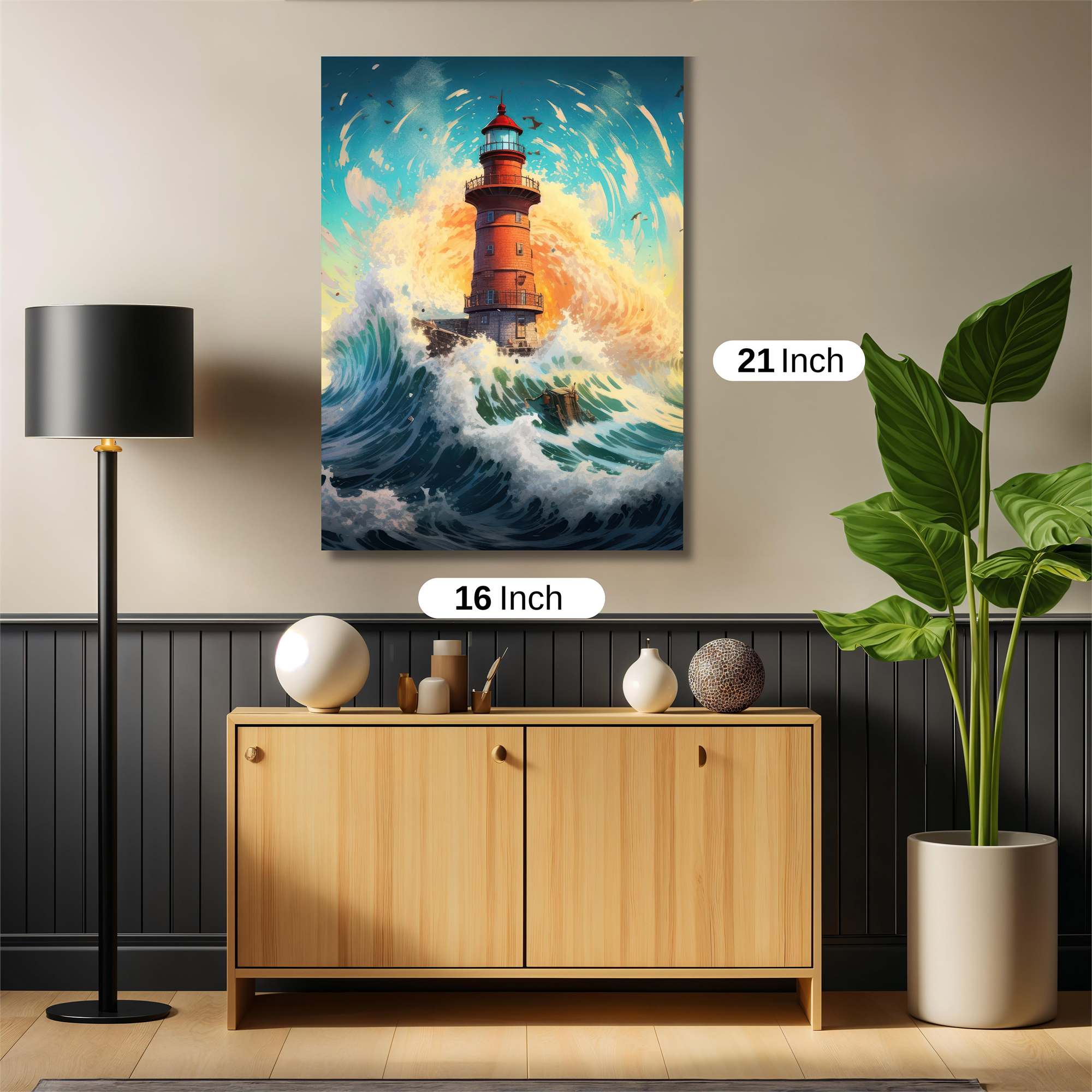 Lighthouse Tempest Safe Wall Magnetic / M