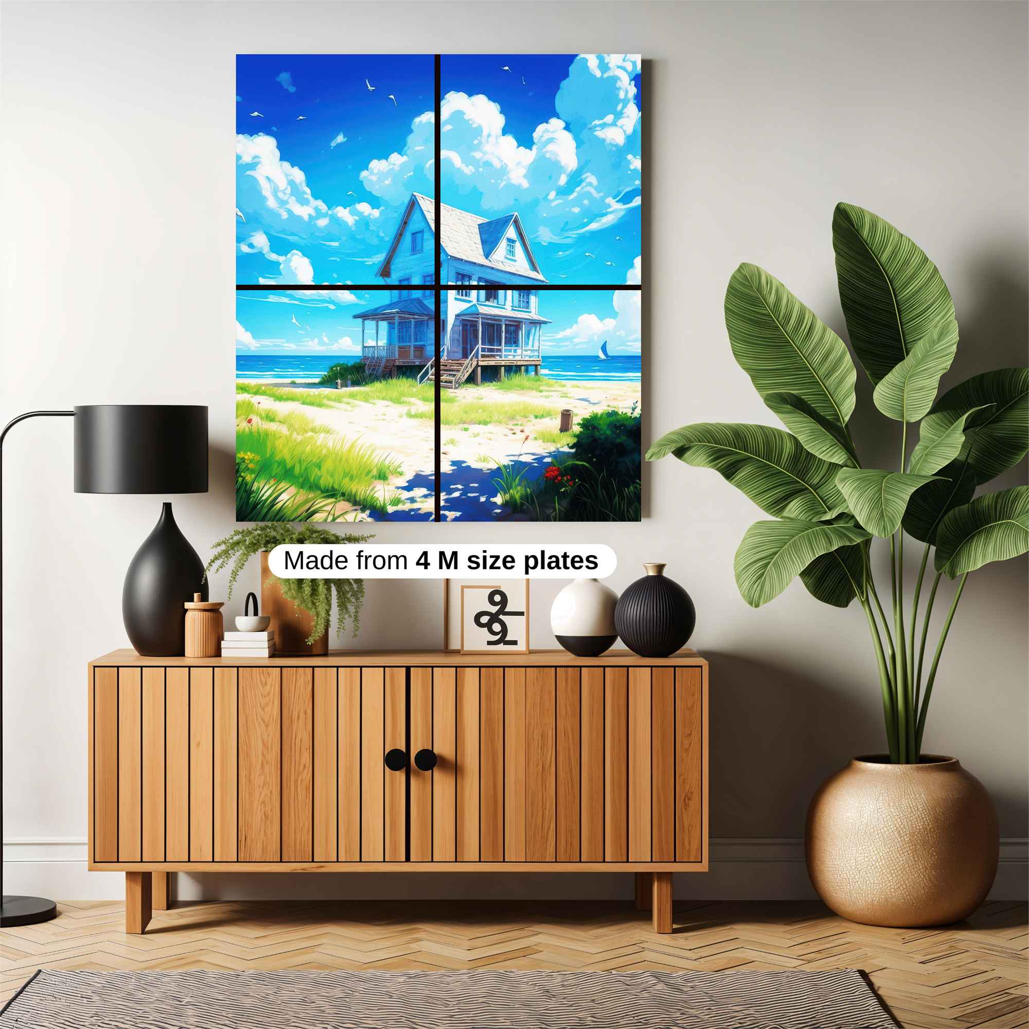 Beachside Bliss Safe Wall Magnetic / M