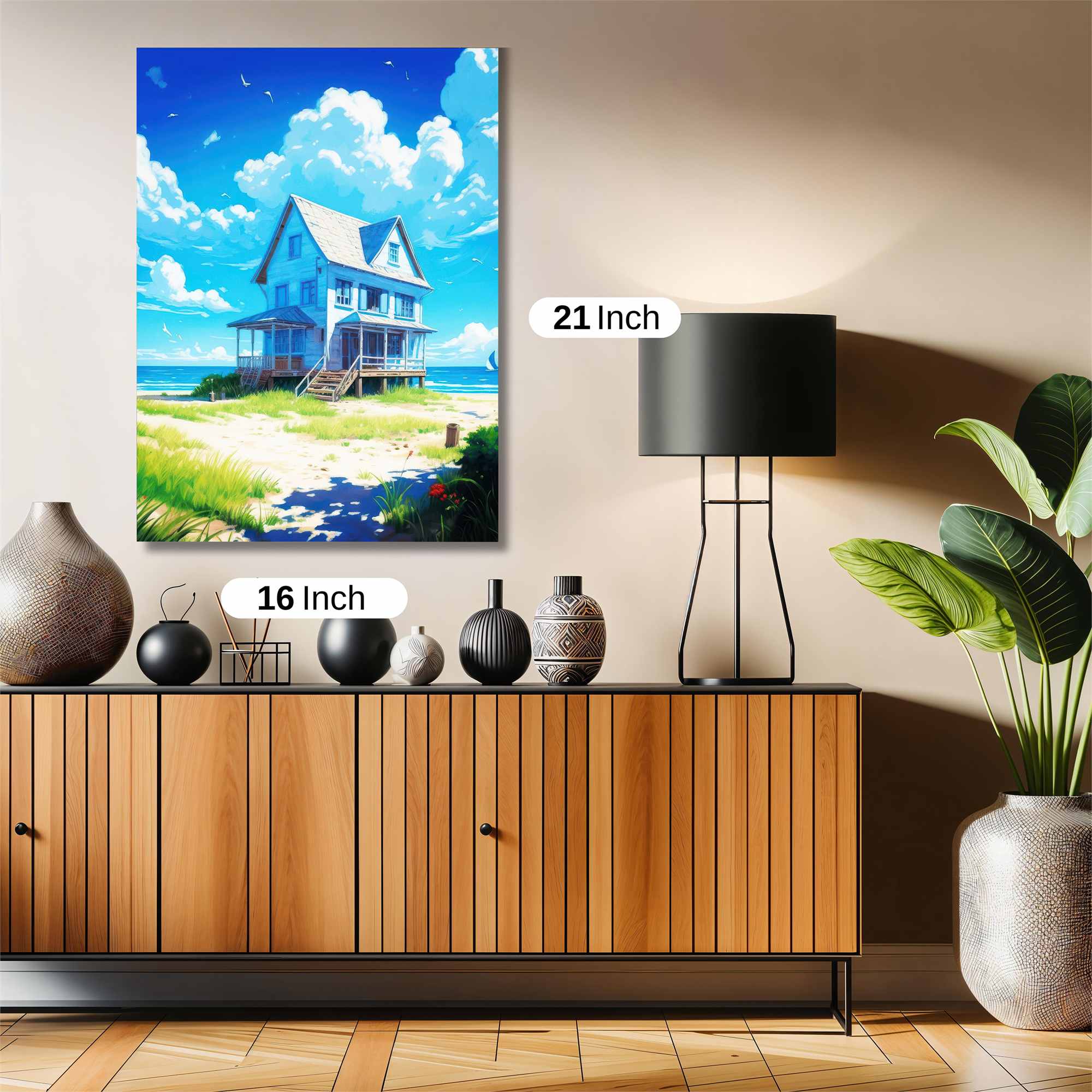 Beachside Bliss Safe Wall Magnetic / M