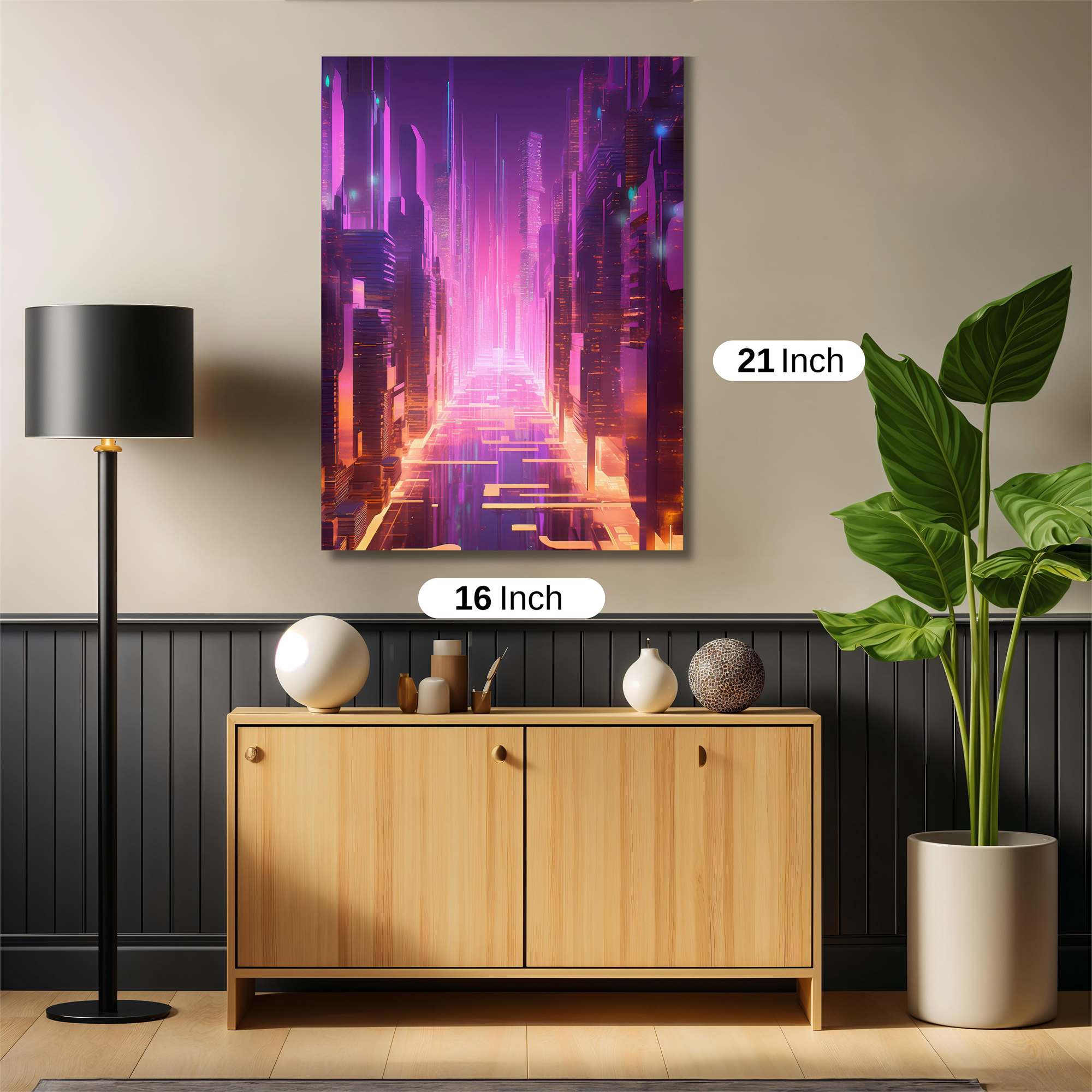 Cyberpunk Dream Safe Wall Magnetic / M