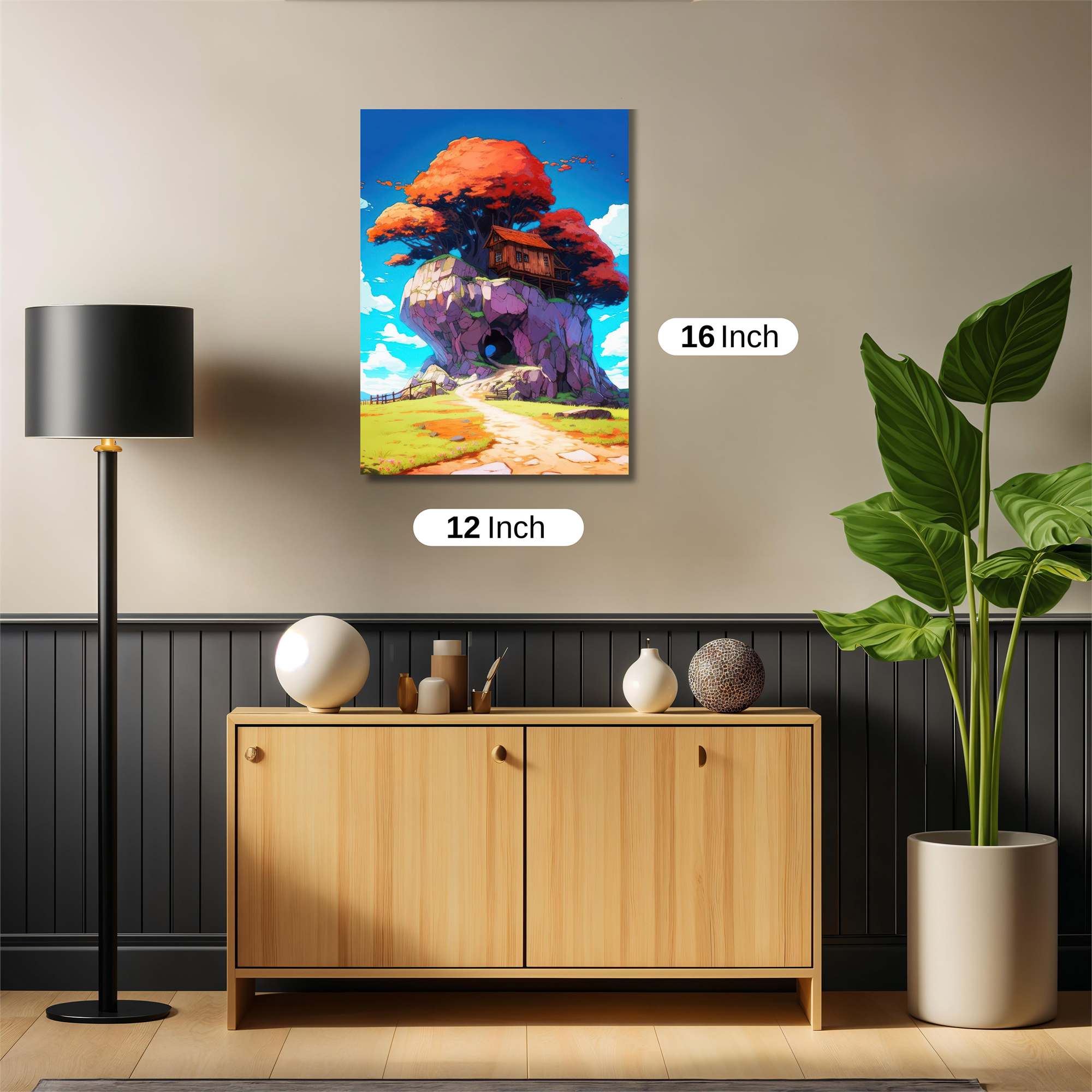 Treehouse Tranquil Safe Wall Magnetic / M