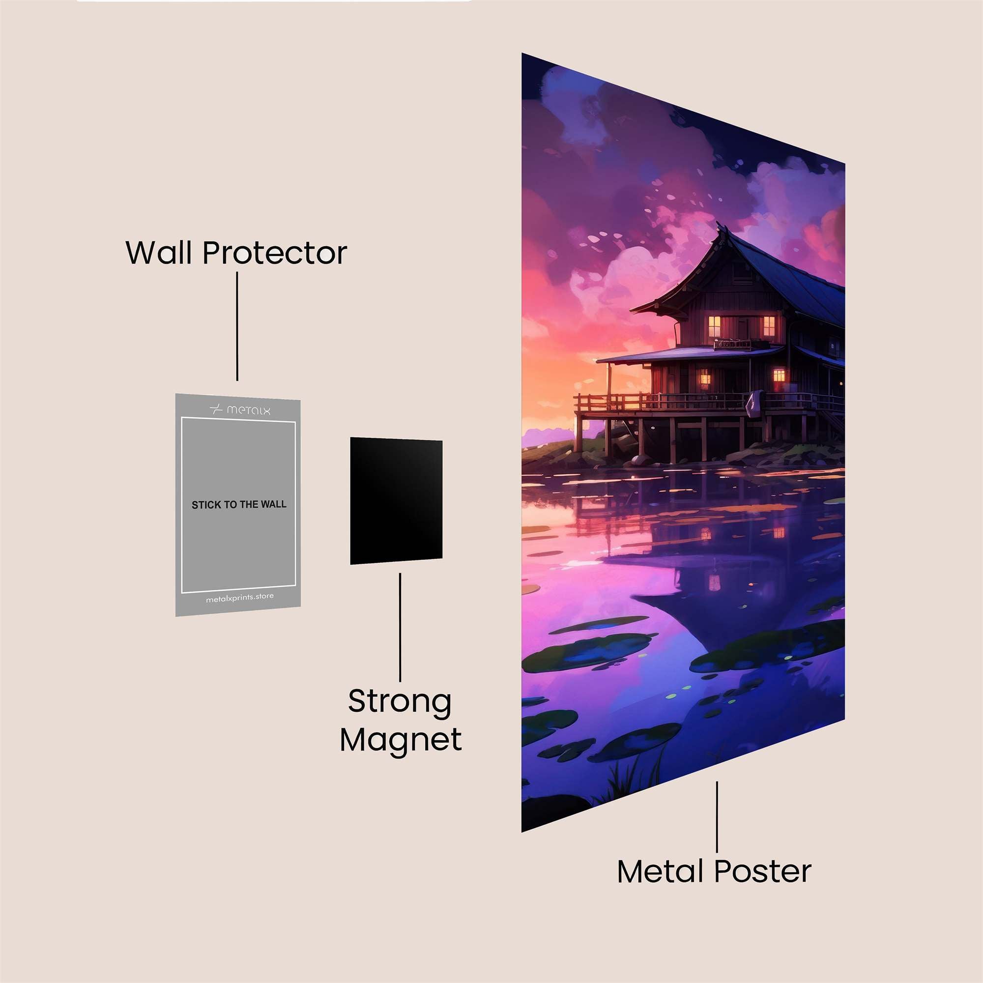 Serenity Haven Safe Wall Magnetic / M