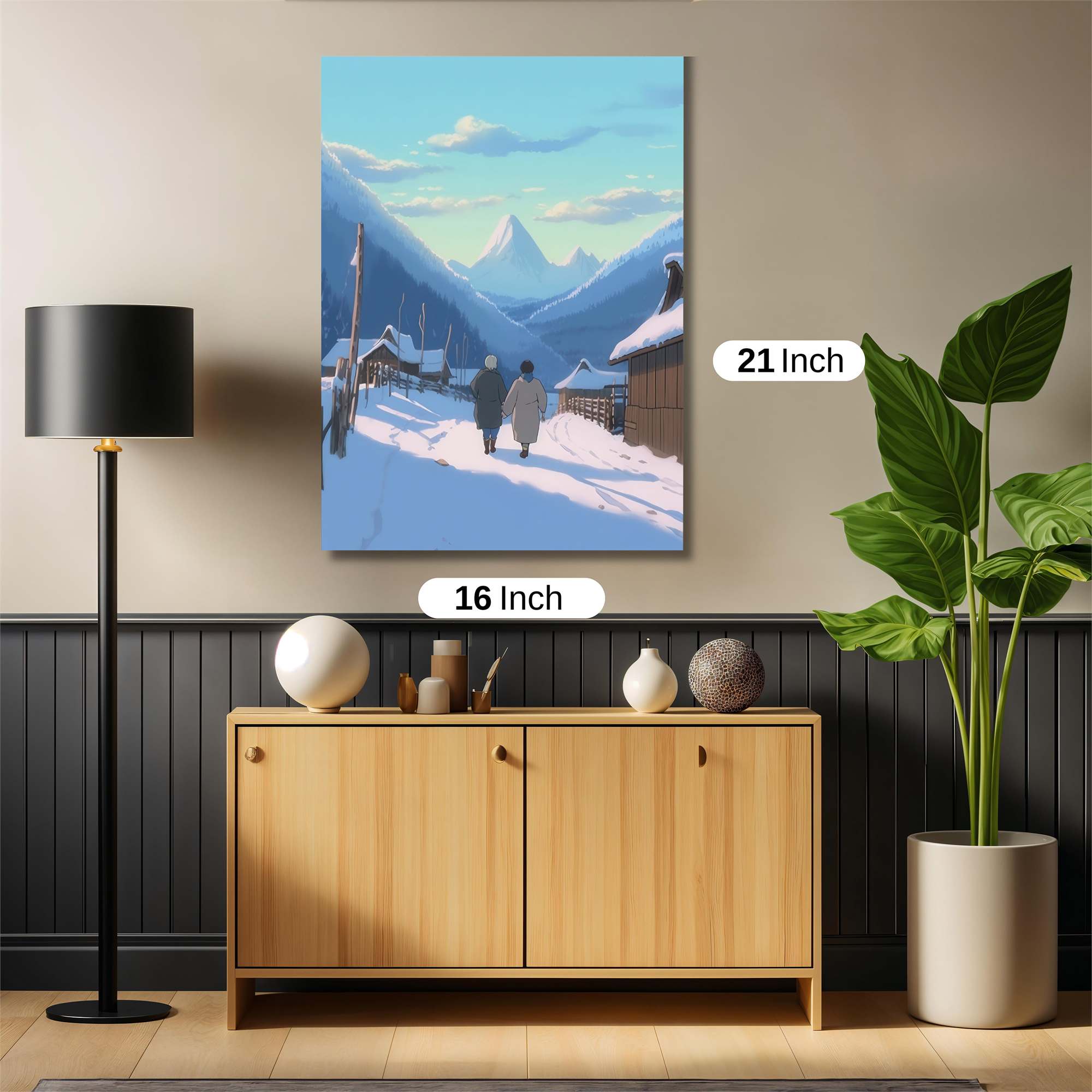 Alpine Serenity Safe Wall Magnetic / M