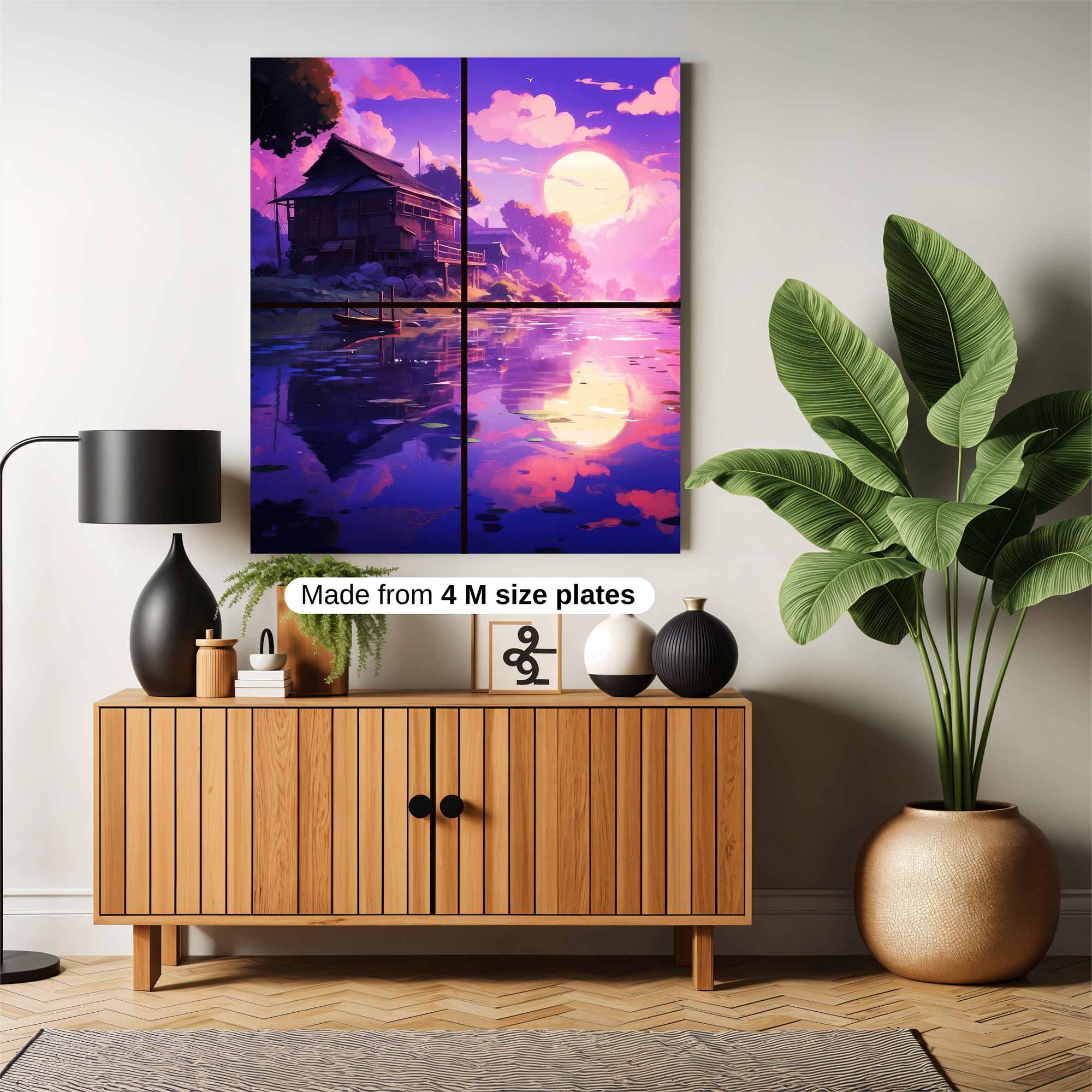 Moonlit Serenity Safe Wall Magnetic / M