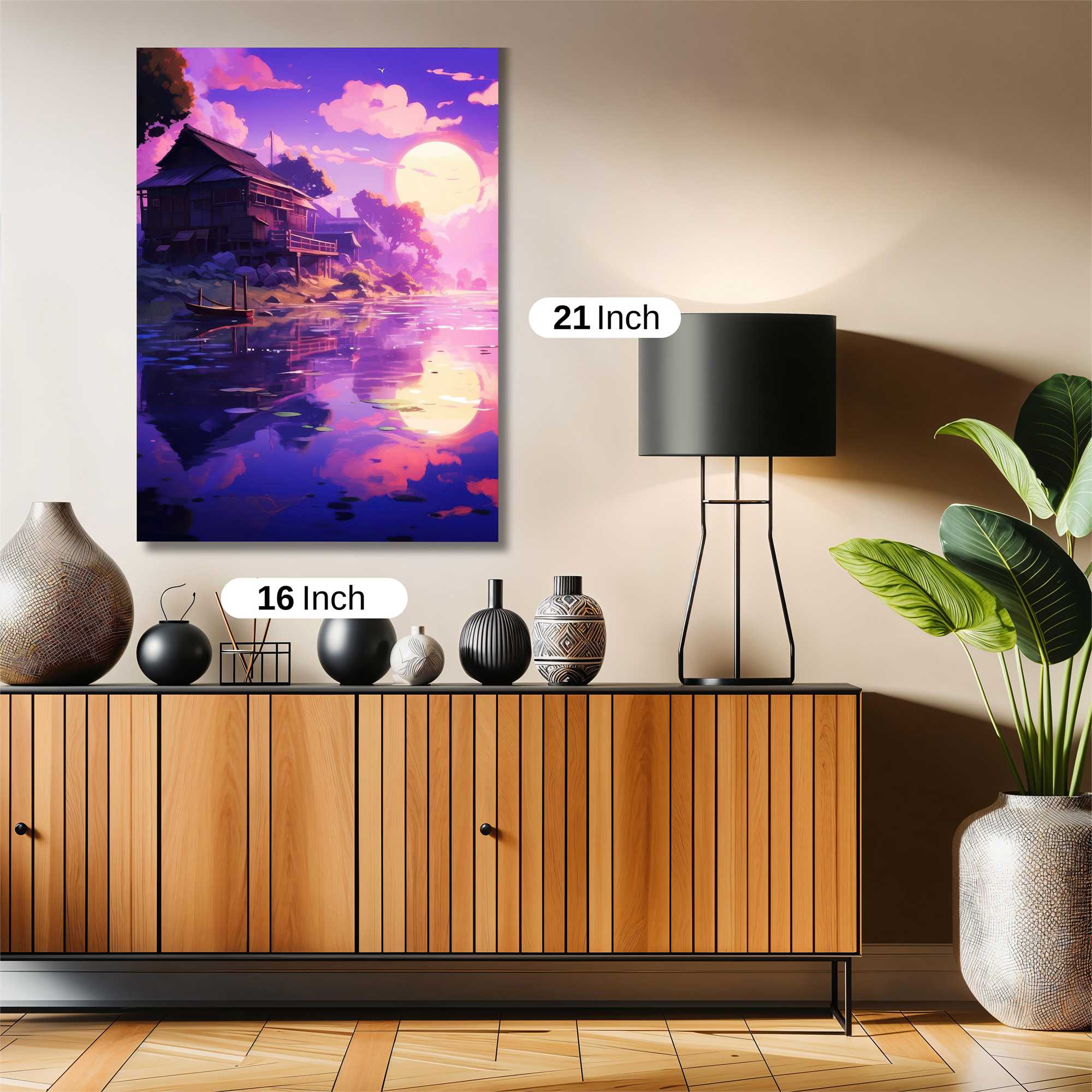 Moonlit Serenity Safe Wall Magnetic / M