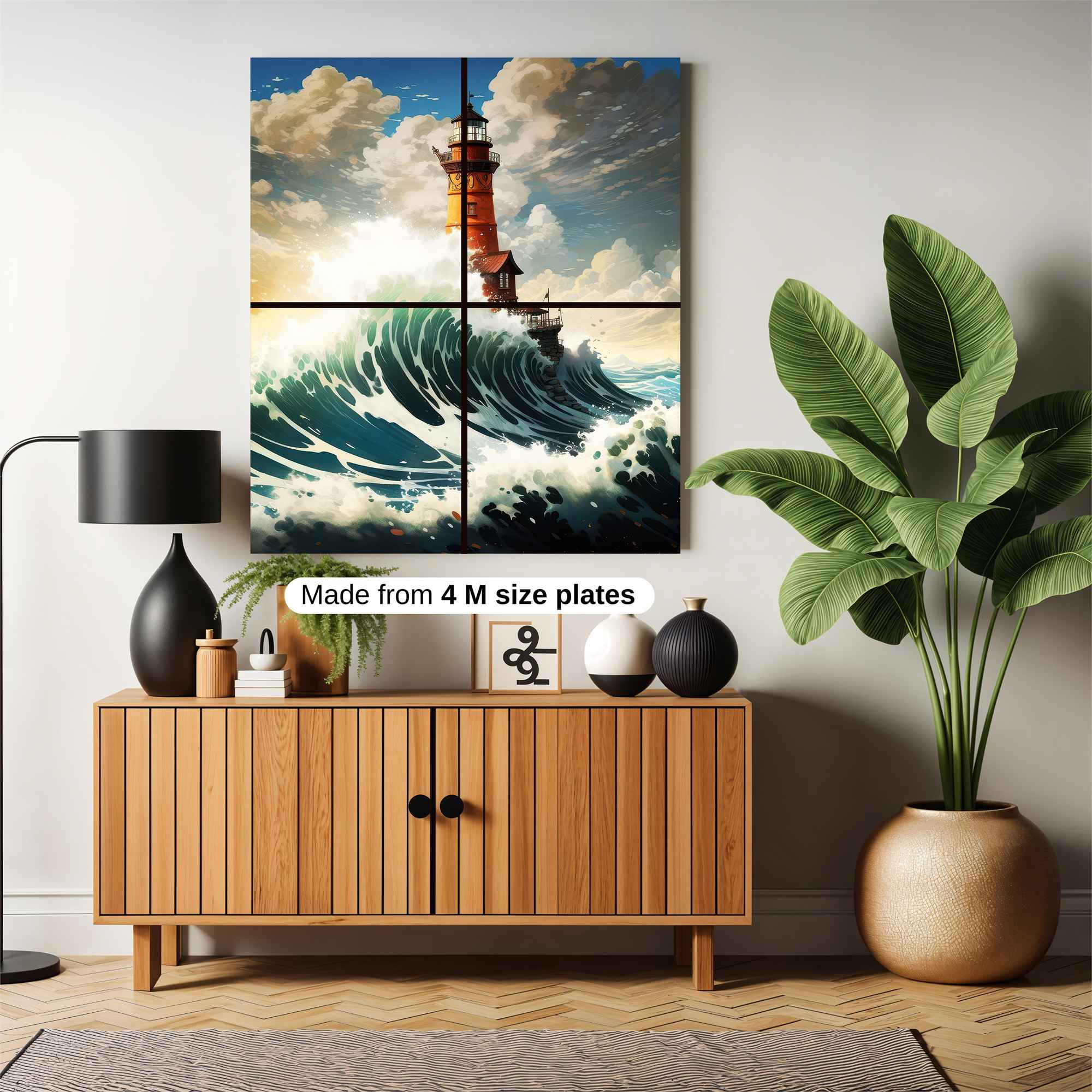 Lighthouse Turmoil Safe Wall Magnetic / M