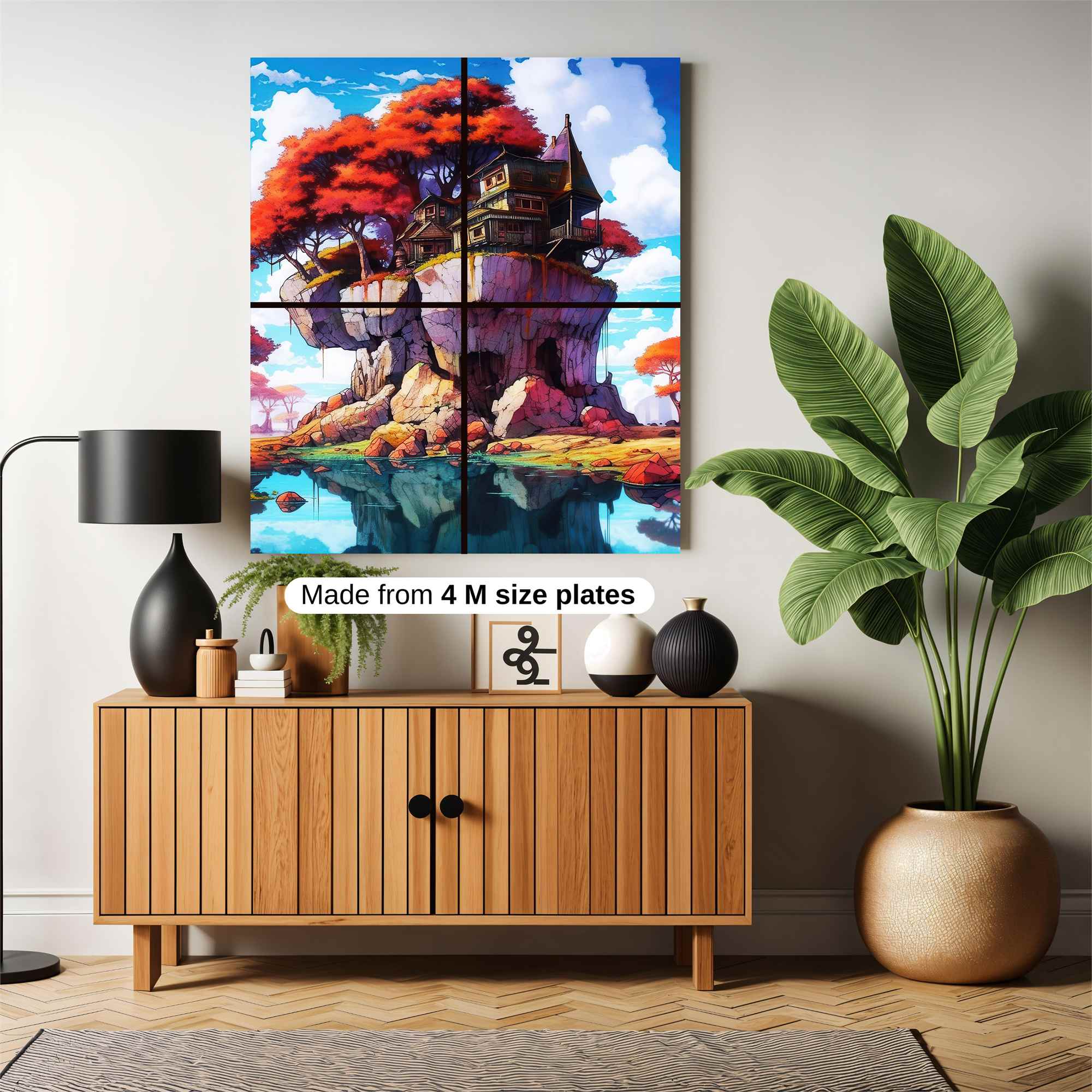 Treehouse Tranquil Safe Wall Magnetic / M