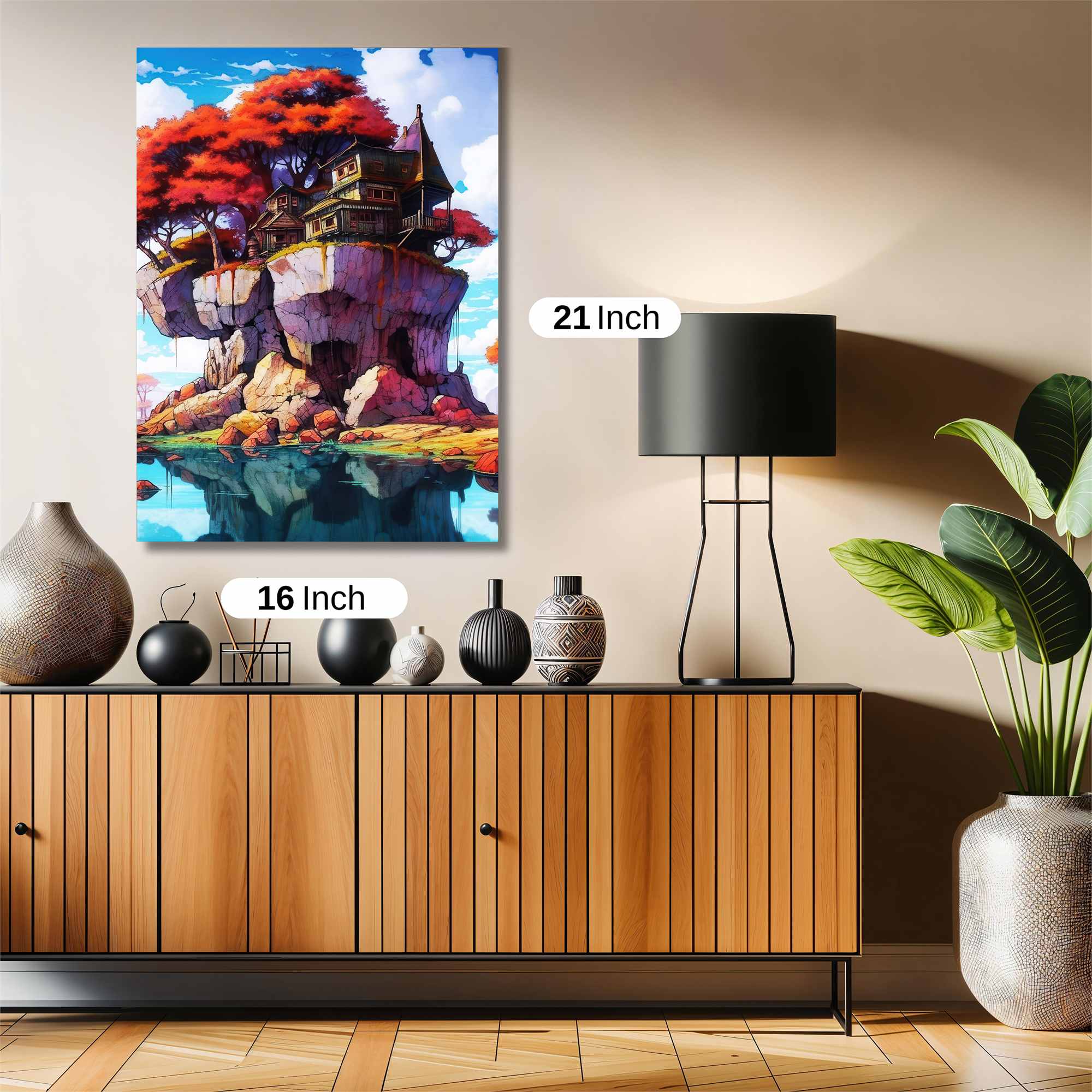 Treehouse Tranquil Safe Wall Magnetic / M