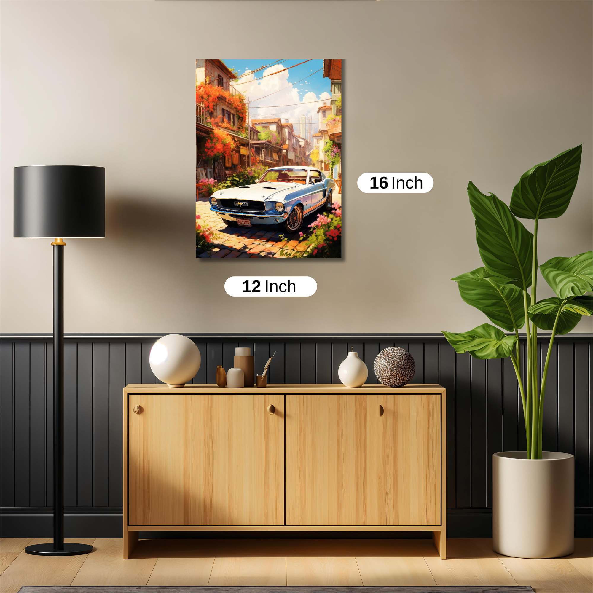 Mustang Serenity Safe Wall Magnetic / M