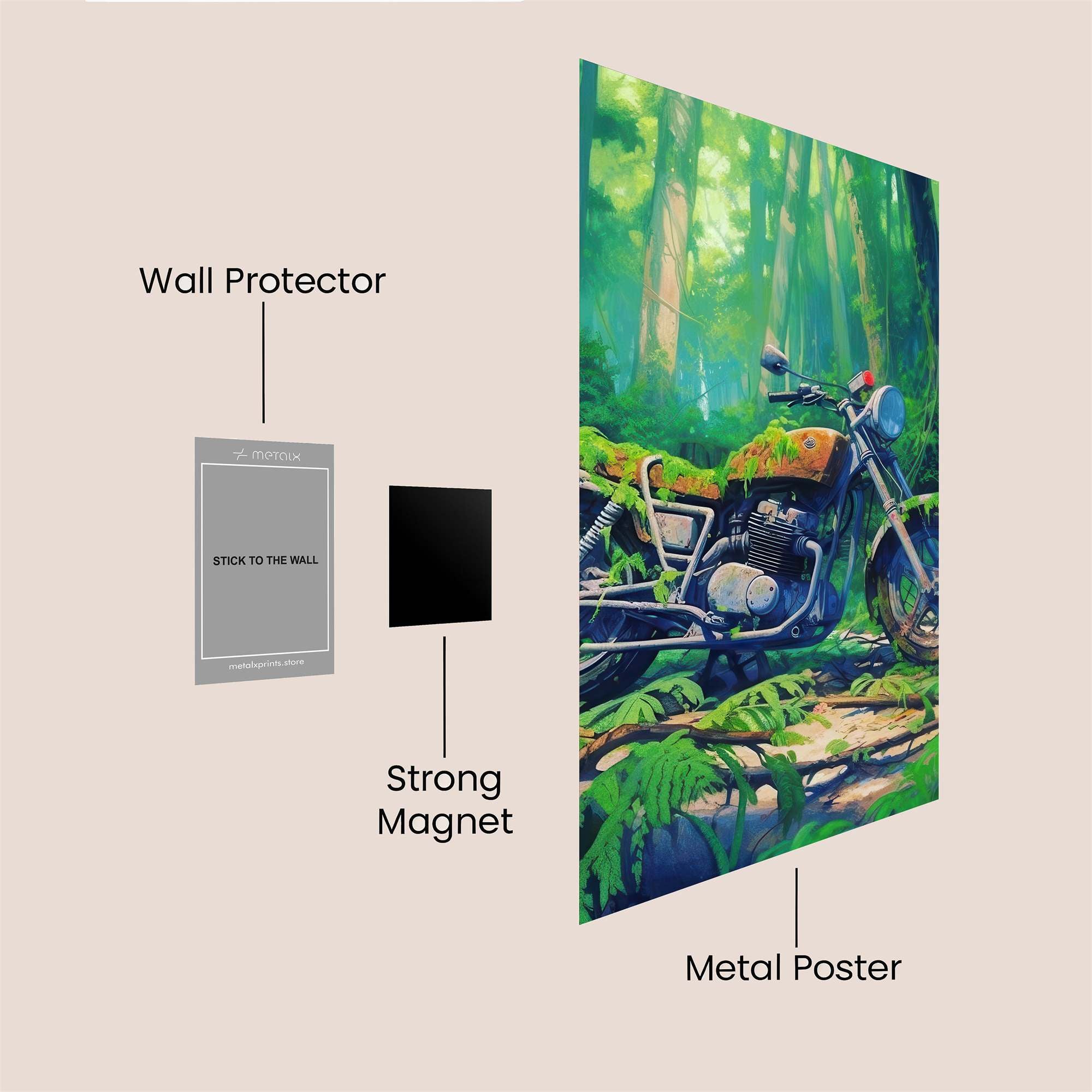 Mossy Relic Safe Wall Magnetic / M