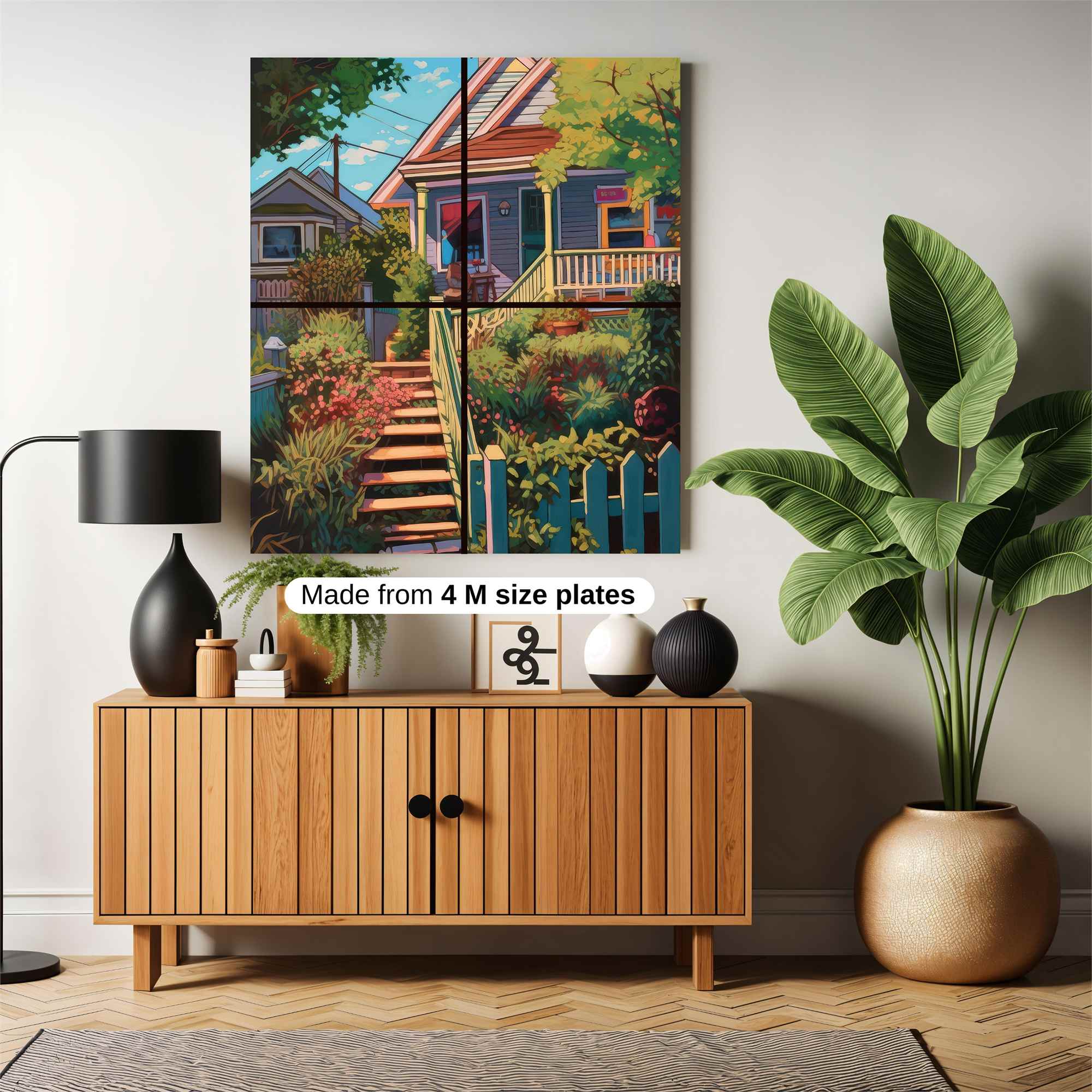 Cottage Serenity Safe Wall Magnetic / M