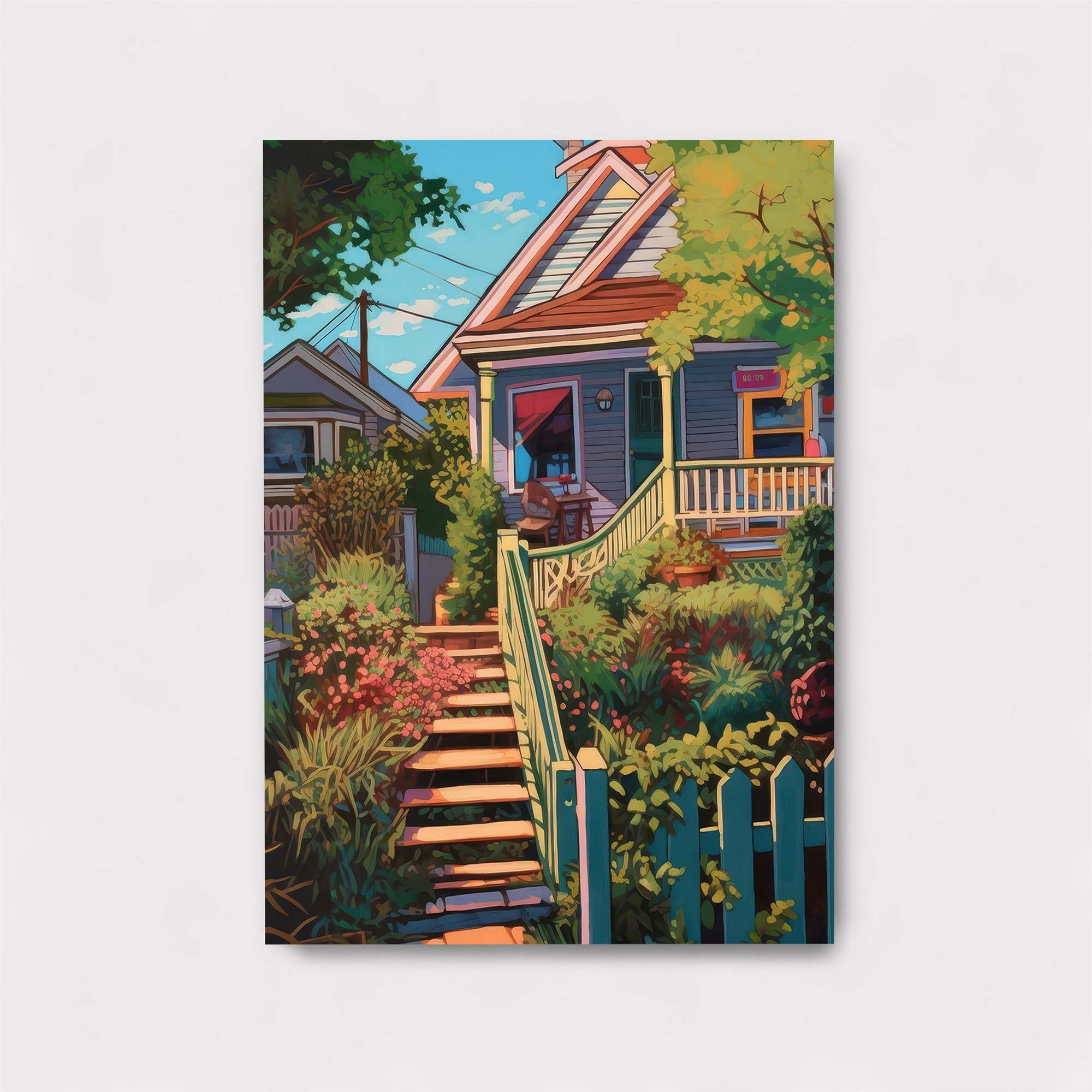 Cottage Serenity Safe Wall Magnetic / M