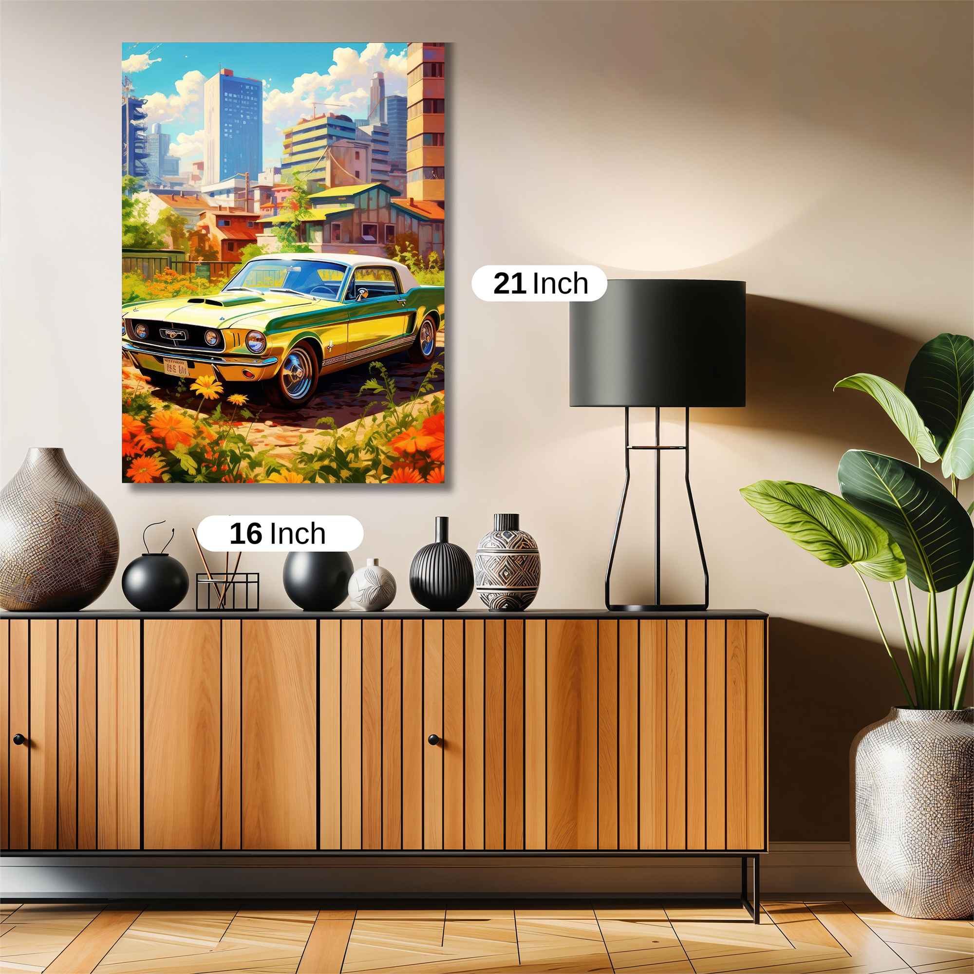 Mustang Dreamscape Safe Wall Magnetic / M