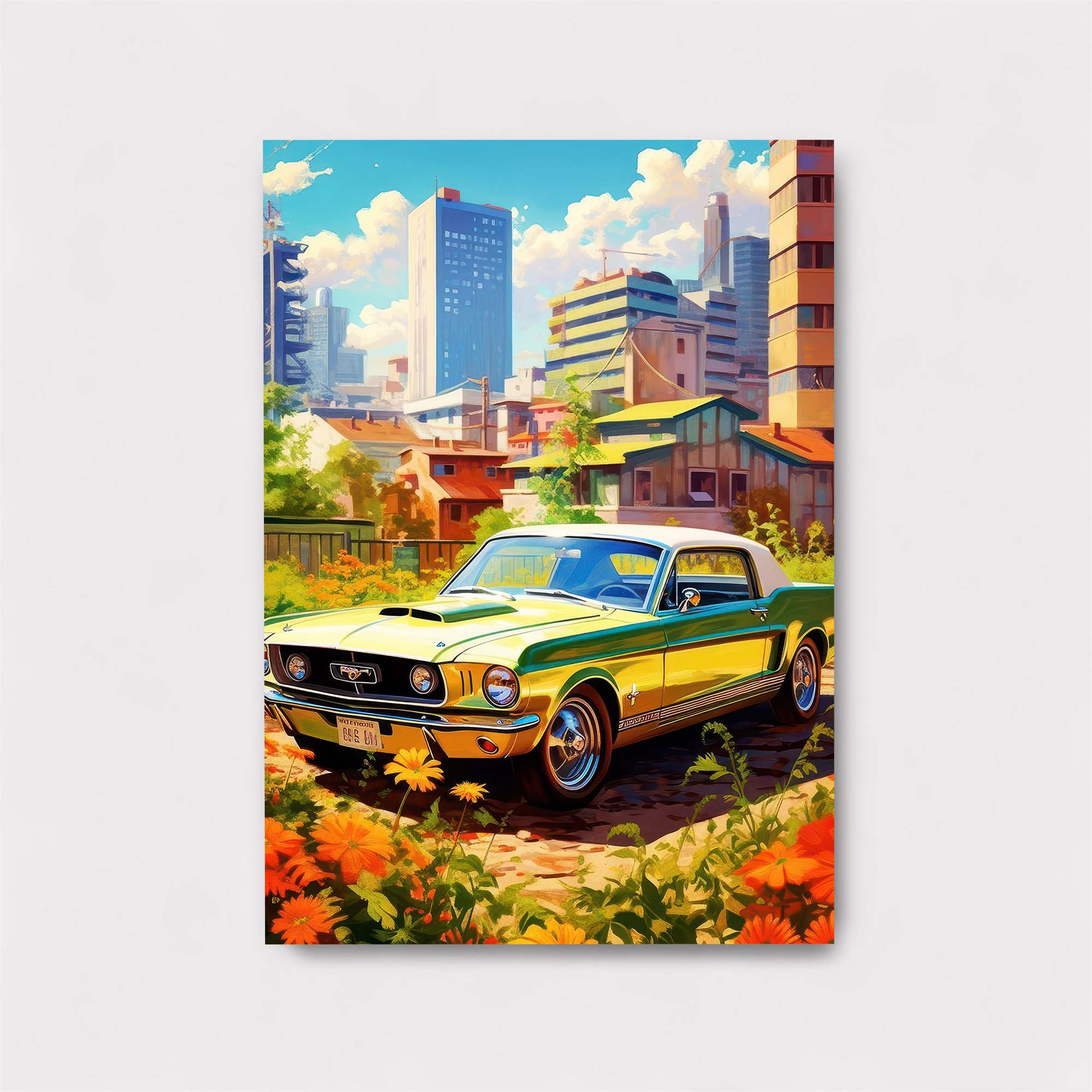 Mustang Dreamscape Safe Wall Magnetic / M