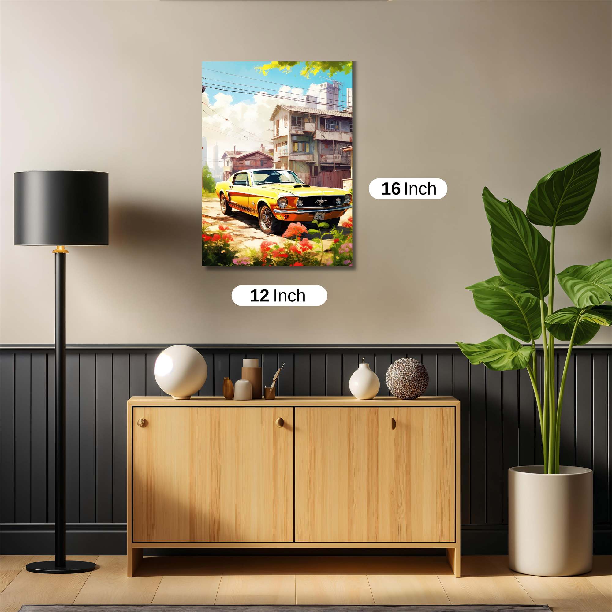 Mustang Serenity Safe Wall Magnetic / M