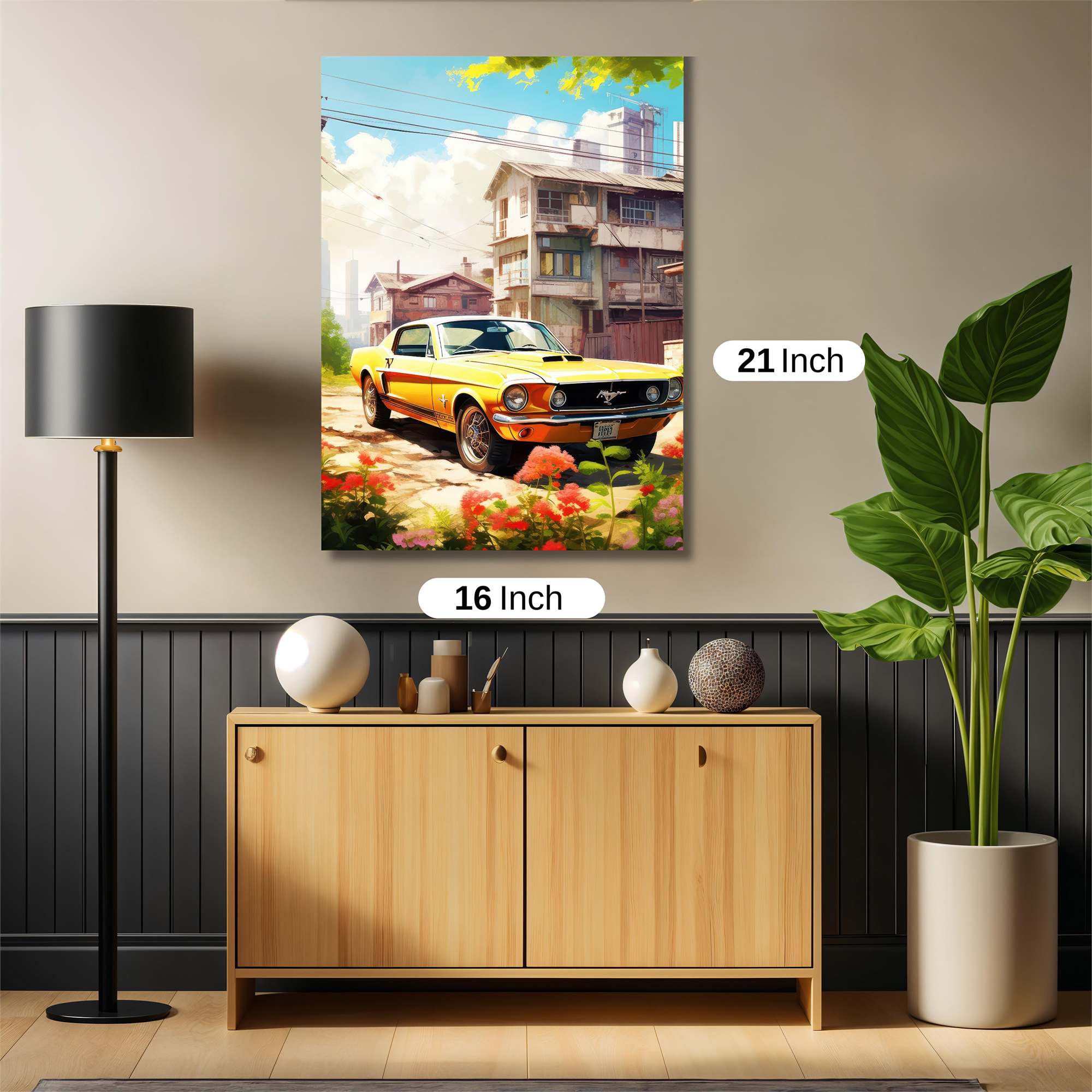 Mustang Serenity Safe Wall Magnetic / M