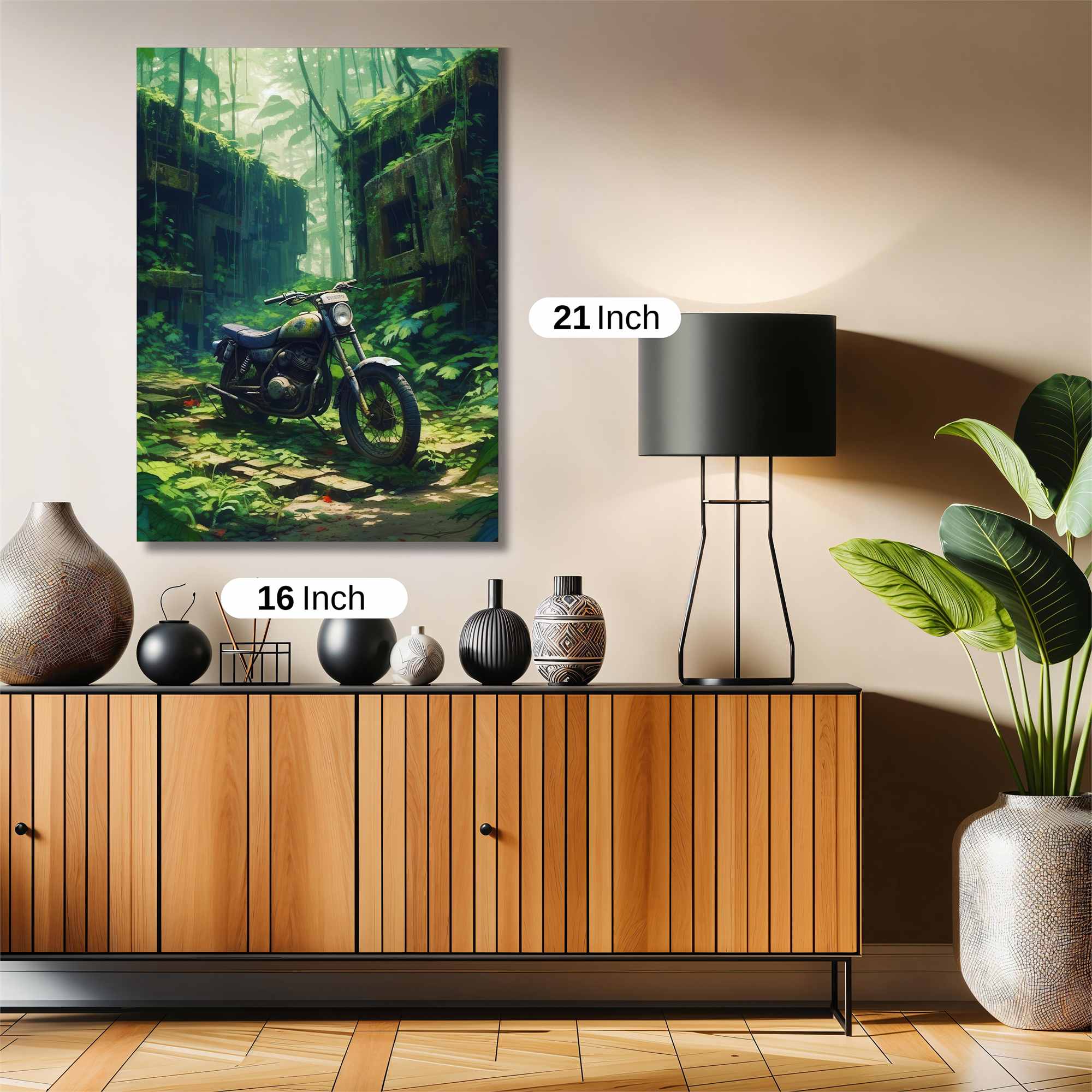 Jungle Serenity Safe Wall Magnetic / M